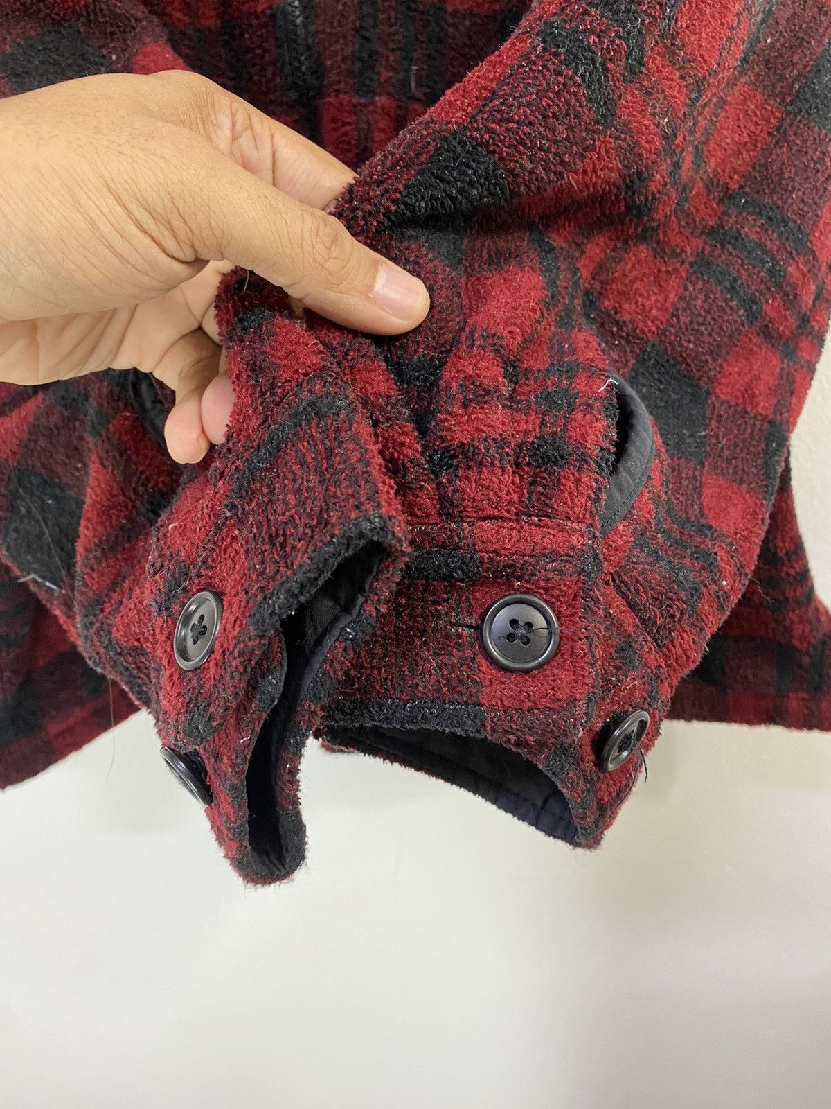 L.L. Bean Vintage L.L. Bean Fleece Jacket Tartan Design Size US M / EU 48-50 / 2 - 5 Thumbnail