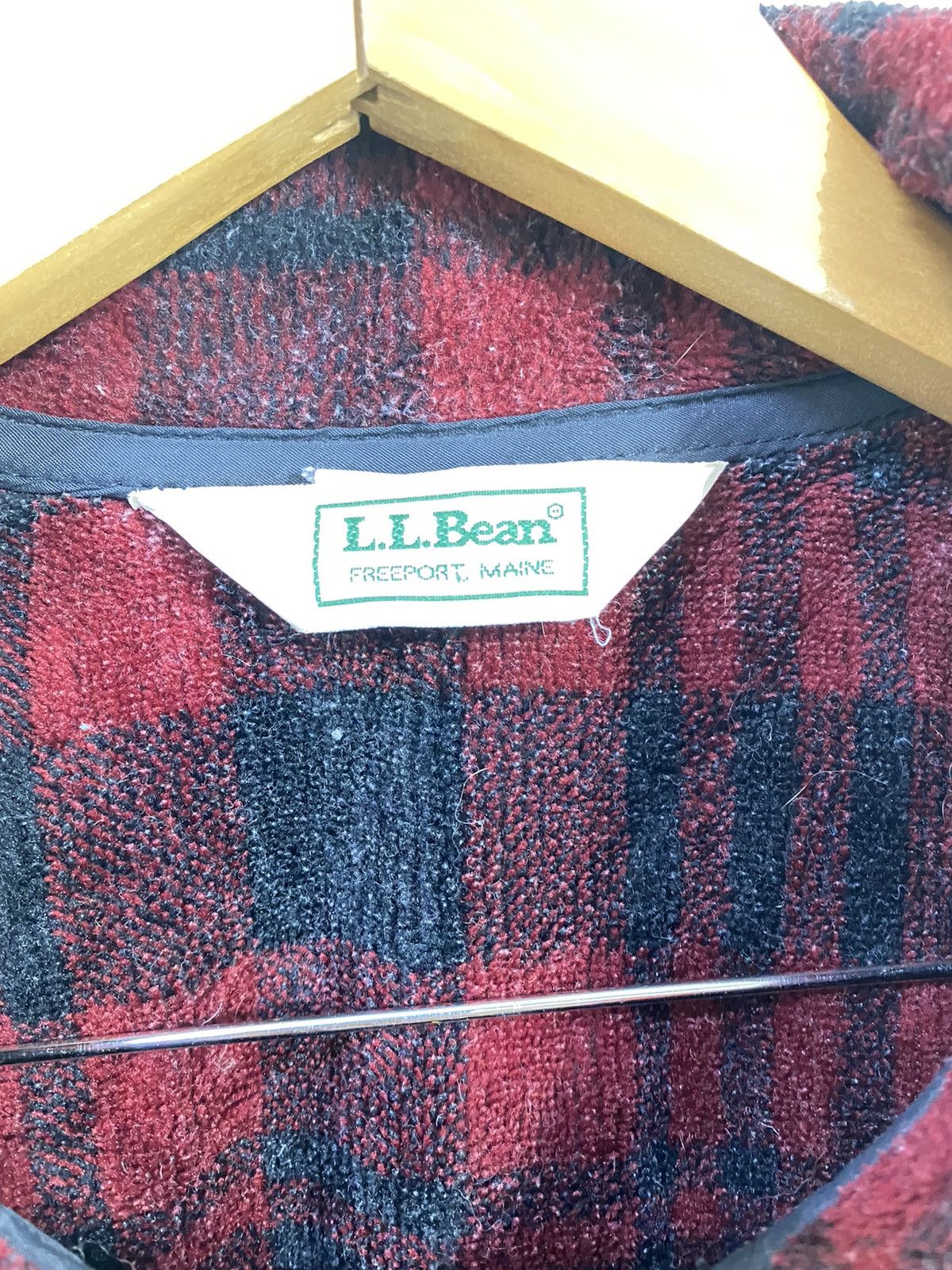L.L. Bean Vintage L.L. Bean Fleece Jacket Tartan Design Size US M / EU 48-50 / 2 - 3 Thumbnail