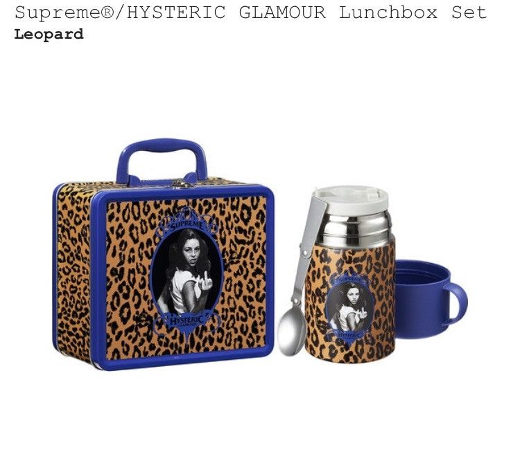 Supreme hysteric glamour lunch box leopard - Supreme