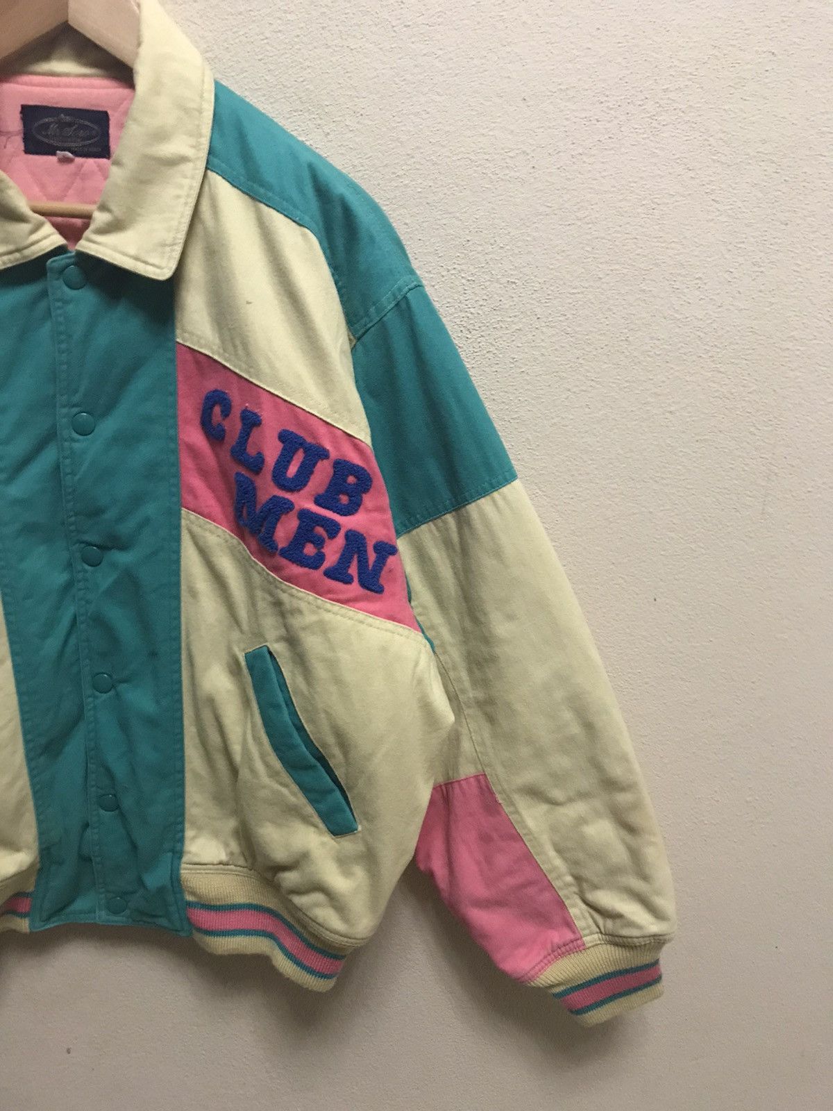 Vintage 💥Club Men Association Football multicolour jacket Size US L / EU 52-54 / 3 - 3 Thumbnail