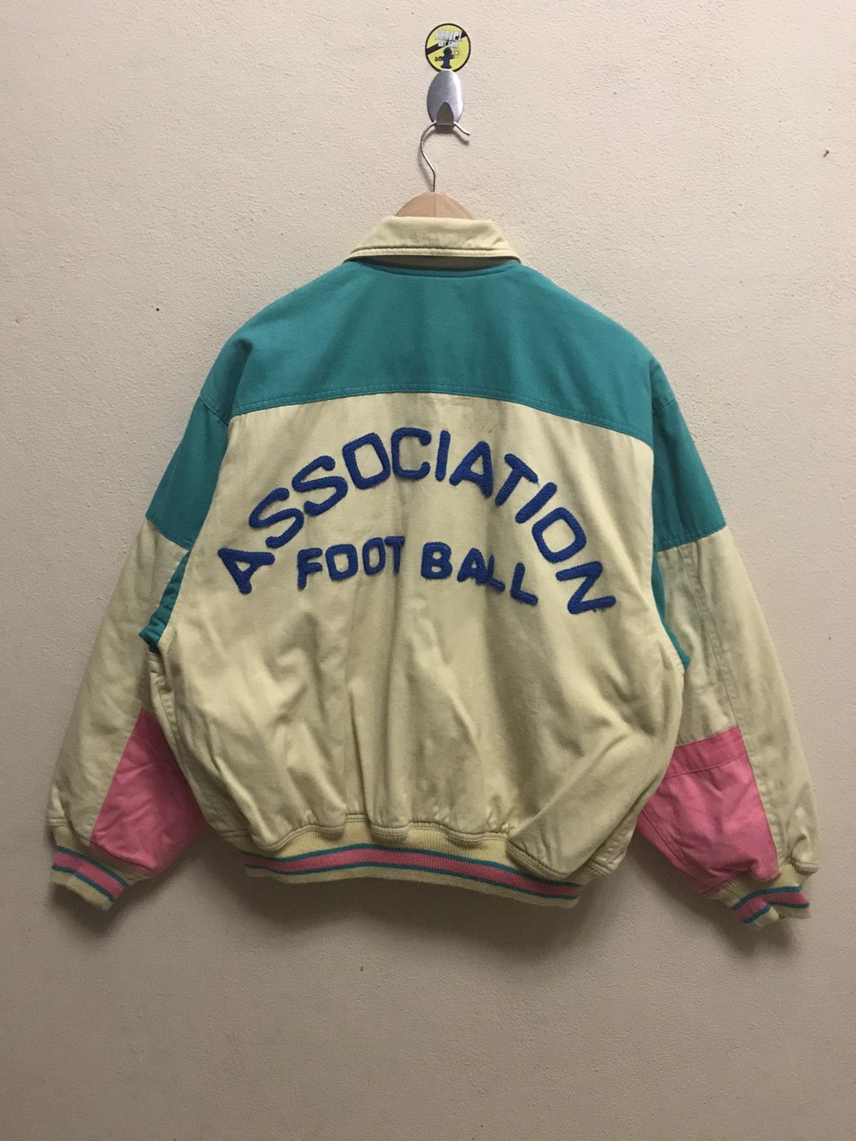 Vintage 💥Club Men Association Football multicolour jacket Size US L / EU 52-54 / 3 - 2 Thumbnail