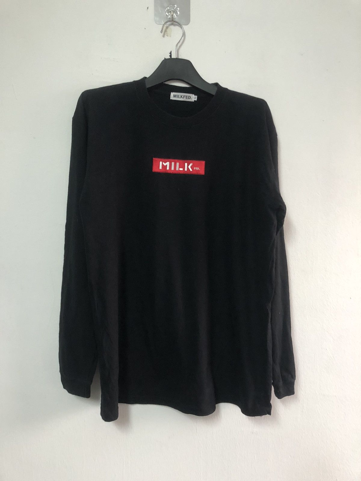 Japanese Brand MILKFED T Shirt Box Logo Longsleeve Size US M / EU 48-50 / 2 - 1 Thumbnail
