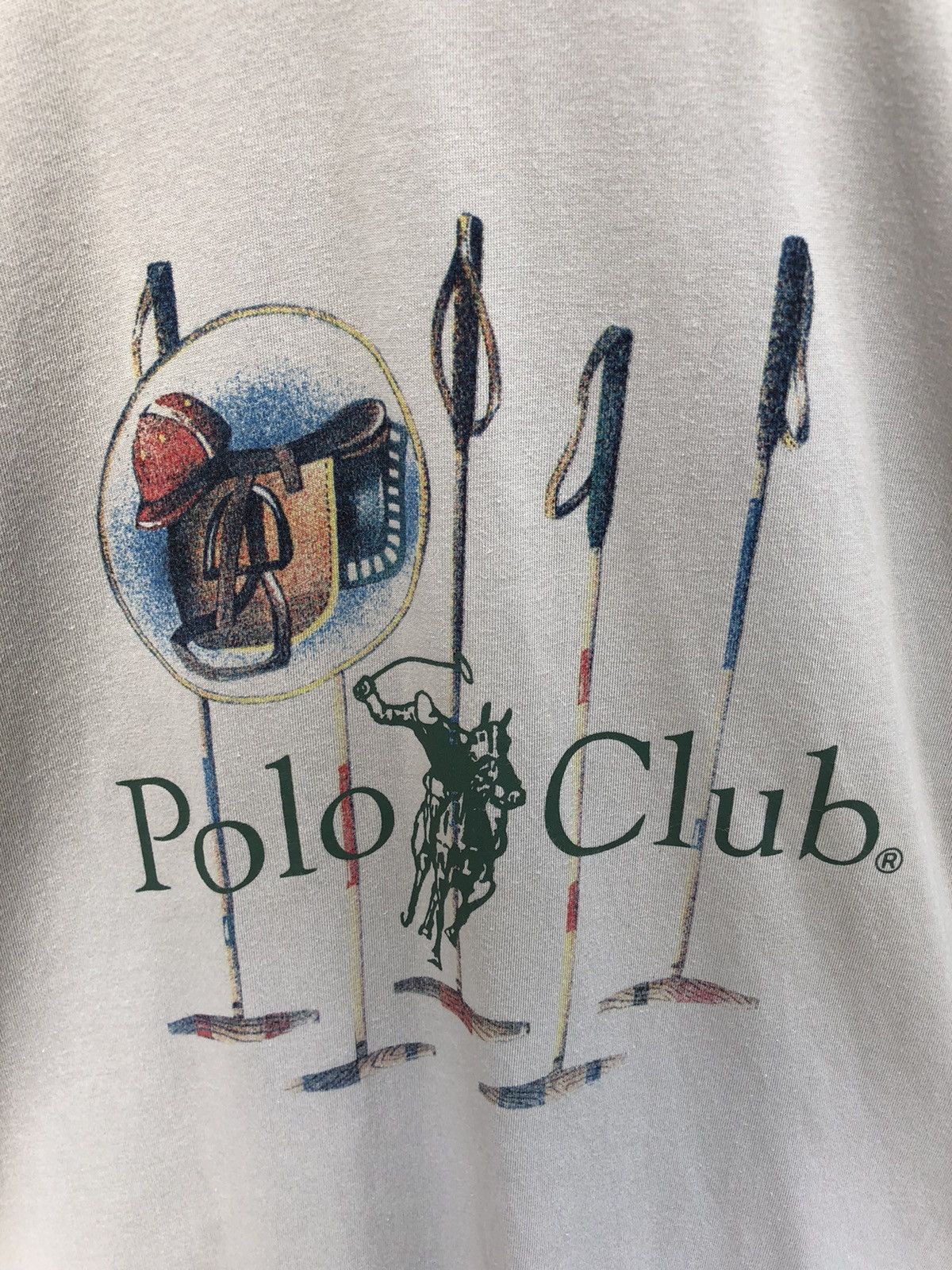 Beverly Hills Polo Club × Polo Ralph Lauren × Vintage Vintage Polo Club Tee Size US L / EU 52-54 / 3 - 2 Thumbnail