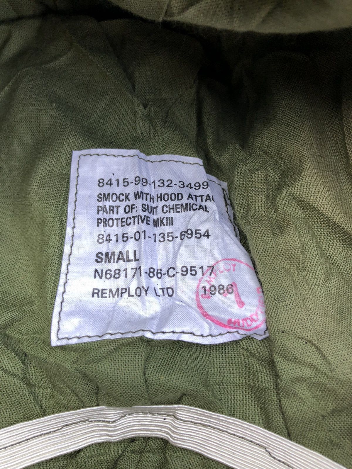 Vintage Vintage 80s Chemical Smock (fits L) Size US S / EU 44-46 / 1 - 3 Thumbnail