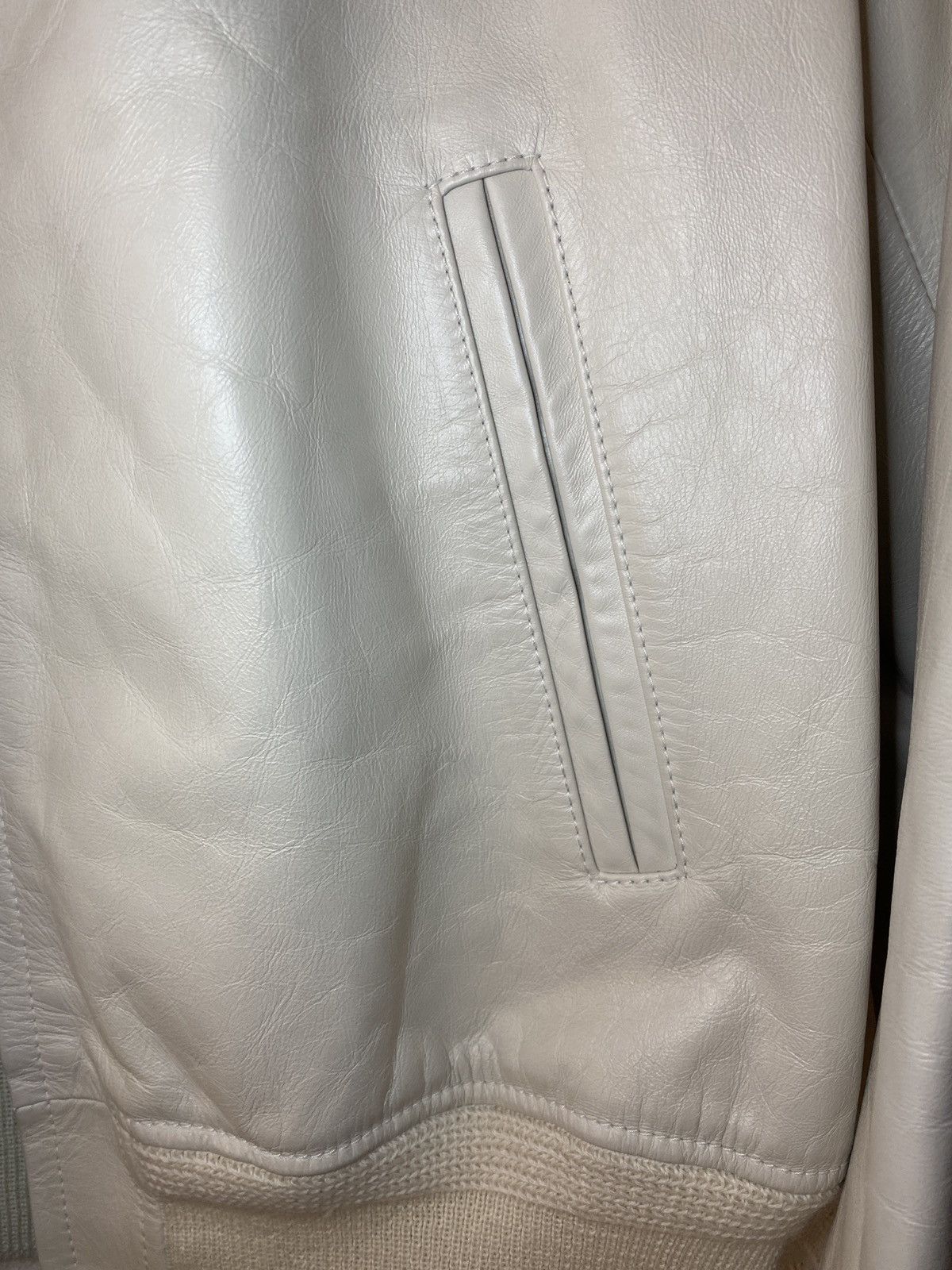 Saint Laurent Paris Saint Laurent Paris Leather Varsity Jacket w/tags Size 48 Size US M / EU 48-50 / 2 - 7 Thumbnail