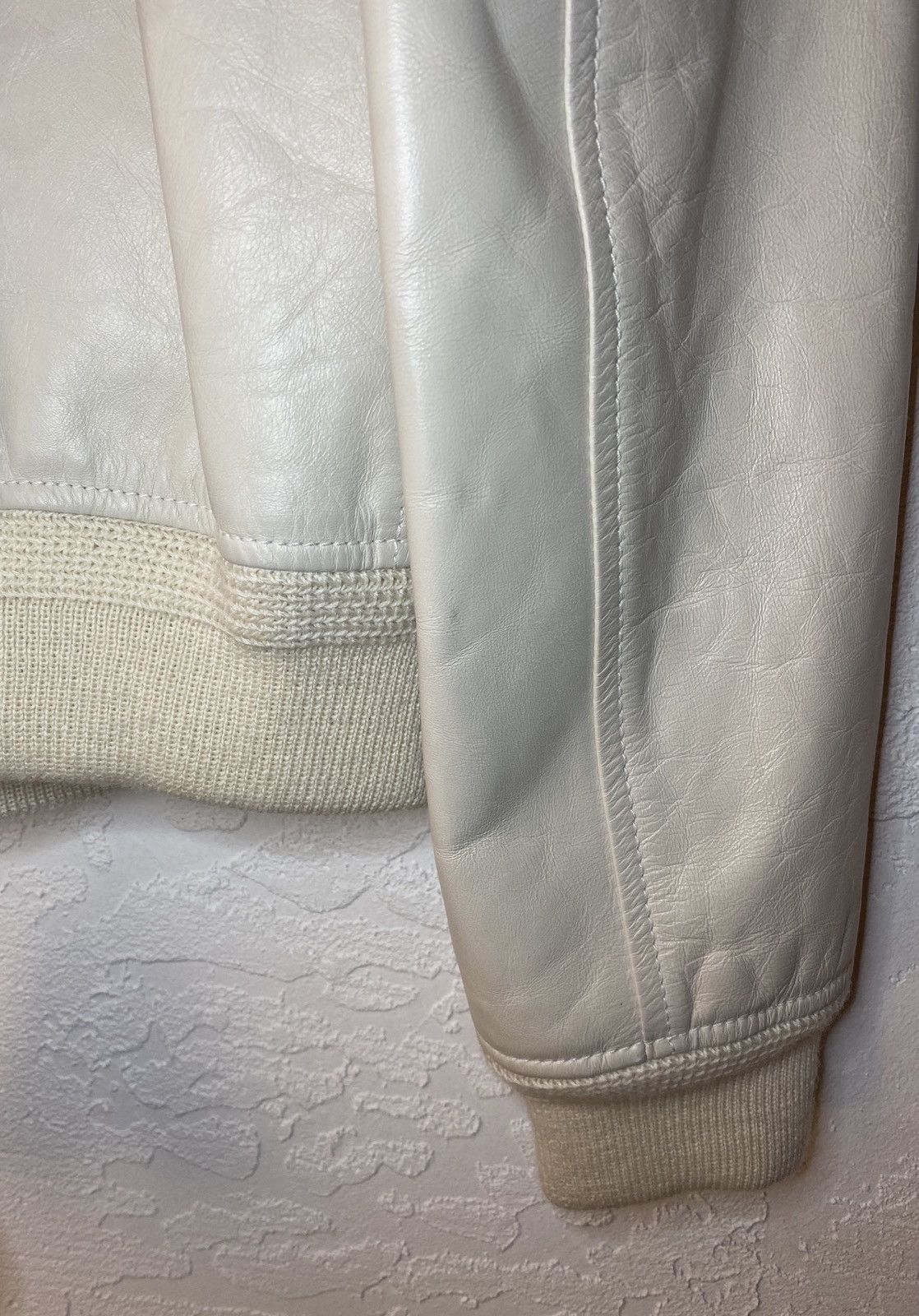 Saint Laurent Paris Saint Laurent Paris Leather Varsity Jacket w/tags Size 48 Size US M / EU 48-50 / 2 - 8 Thumbnail