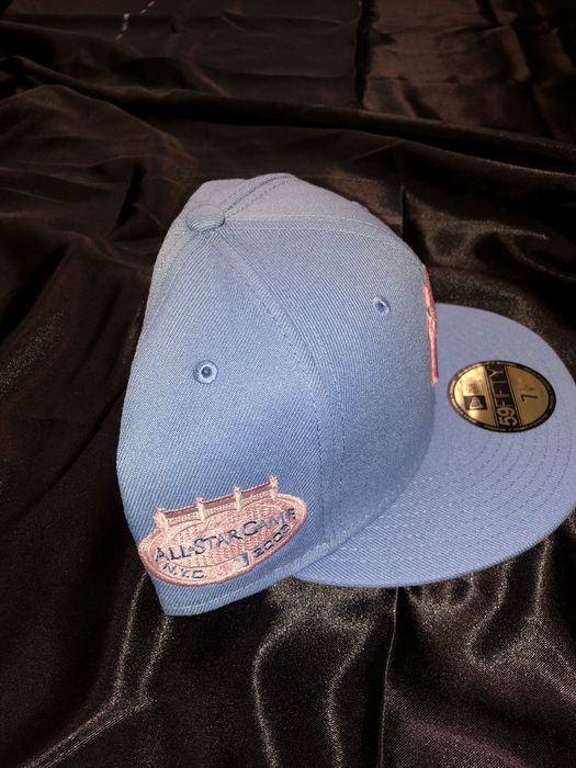 Los Angeles Dodgers Cotton Candy Pink Brim New Era Fitted Hat