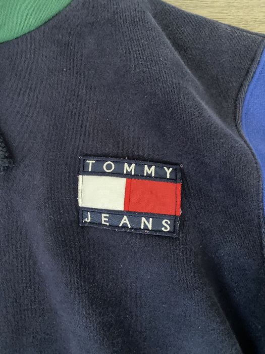 Tommy jeans 90s colorblock hoodie sales