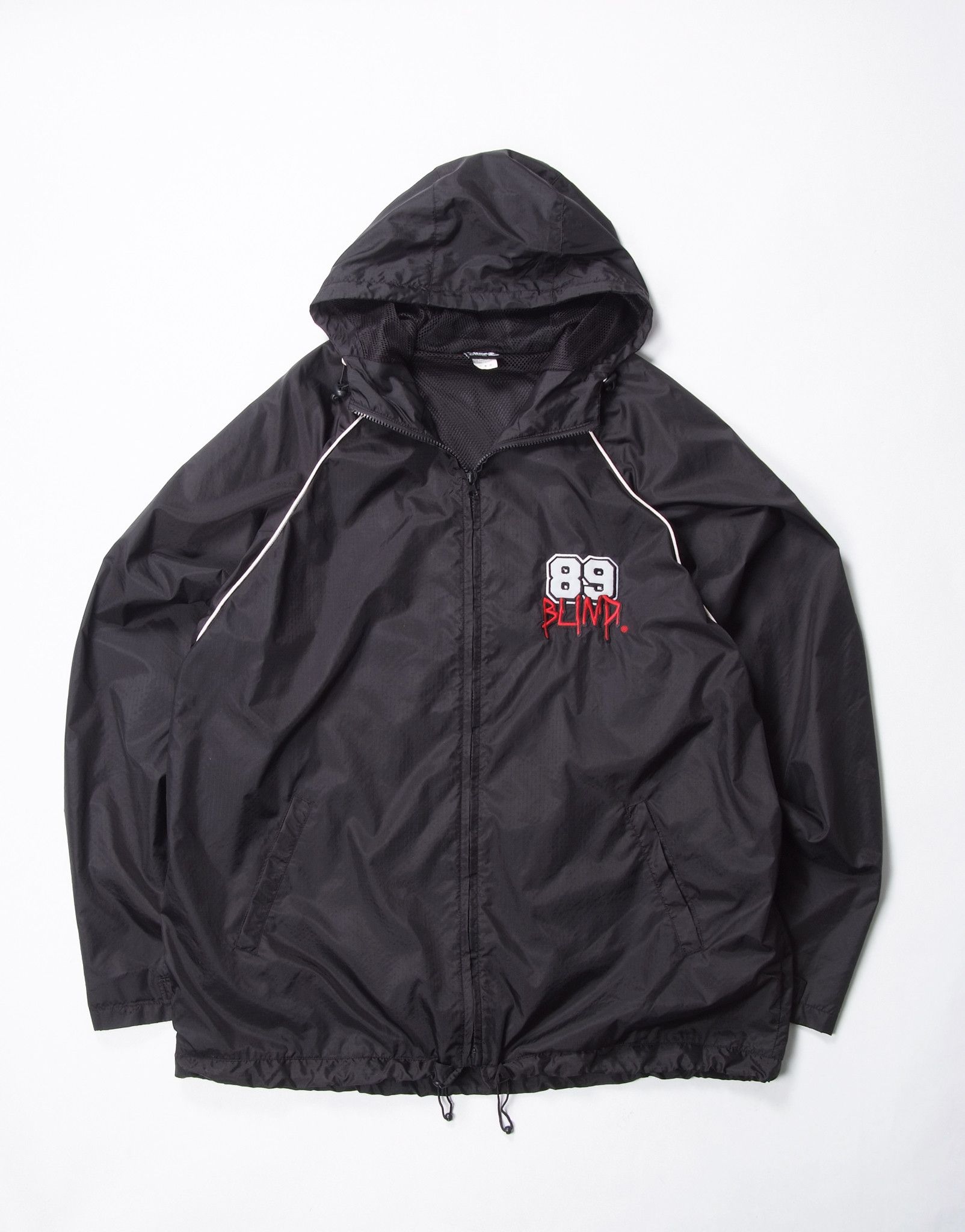 ジャケット・アウター blind skatebords anorak Adidas Skateboarding Anorak Windbreaker - Black | Flatspot