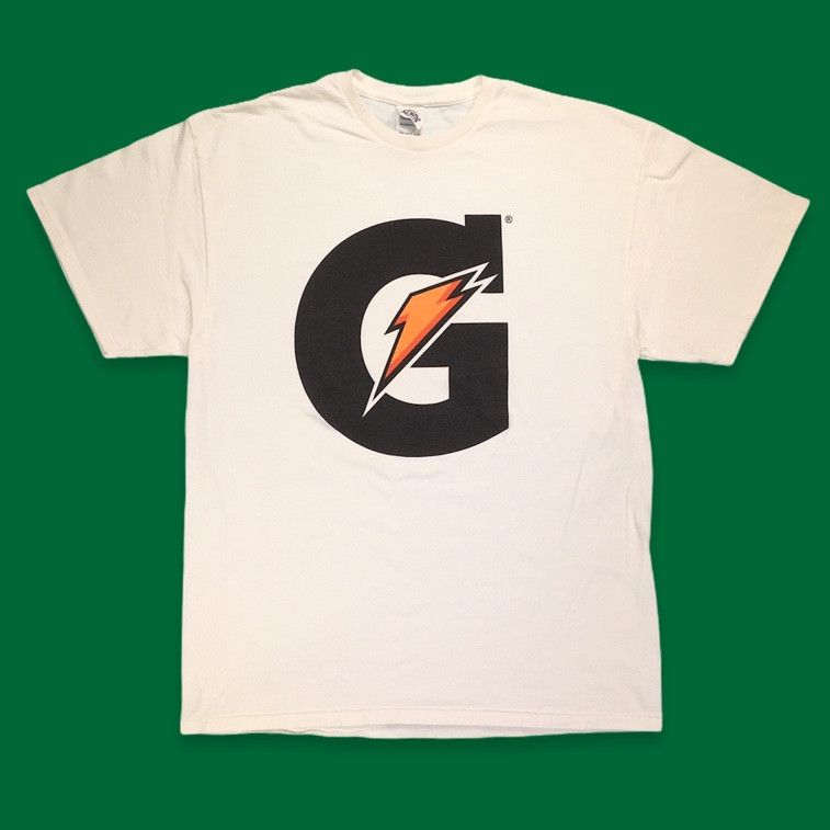 Vintage 2000s Gatorade G logo graphic tee Grailed