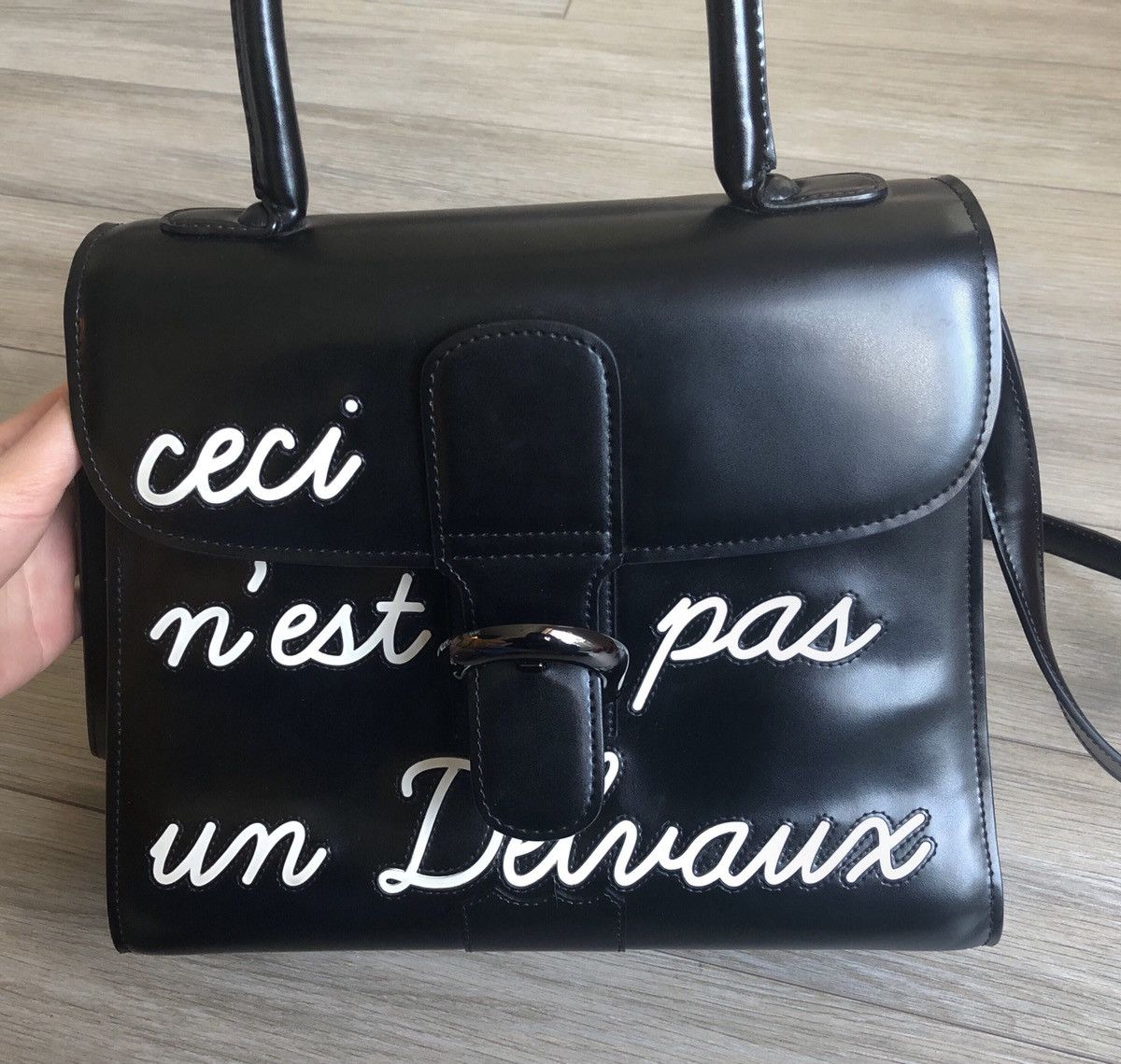 Delvaux Limited Edition L'Humour Delvaux Brillant MM Bag