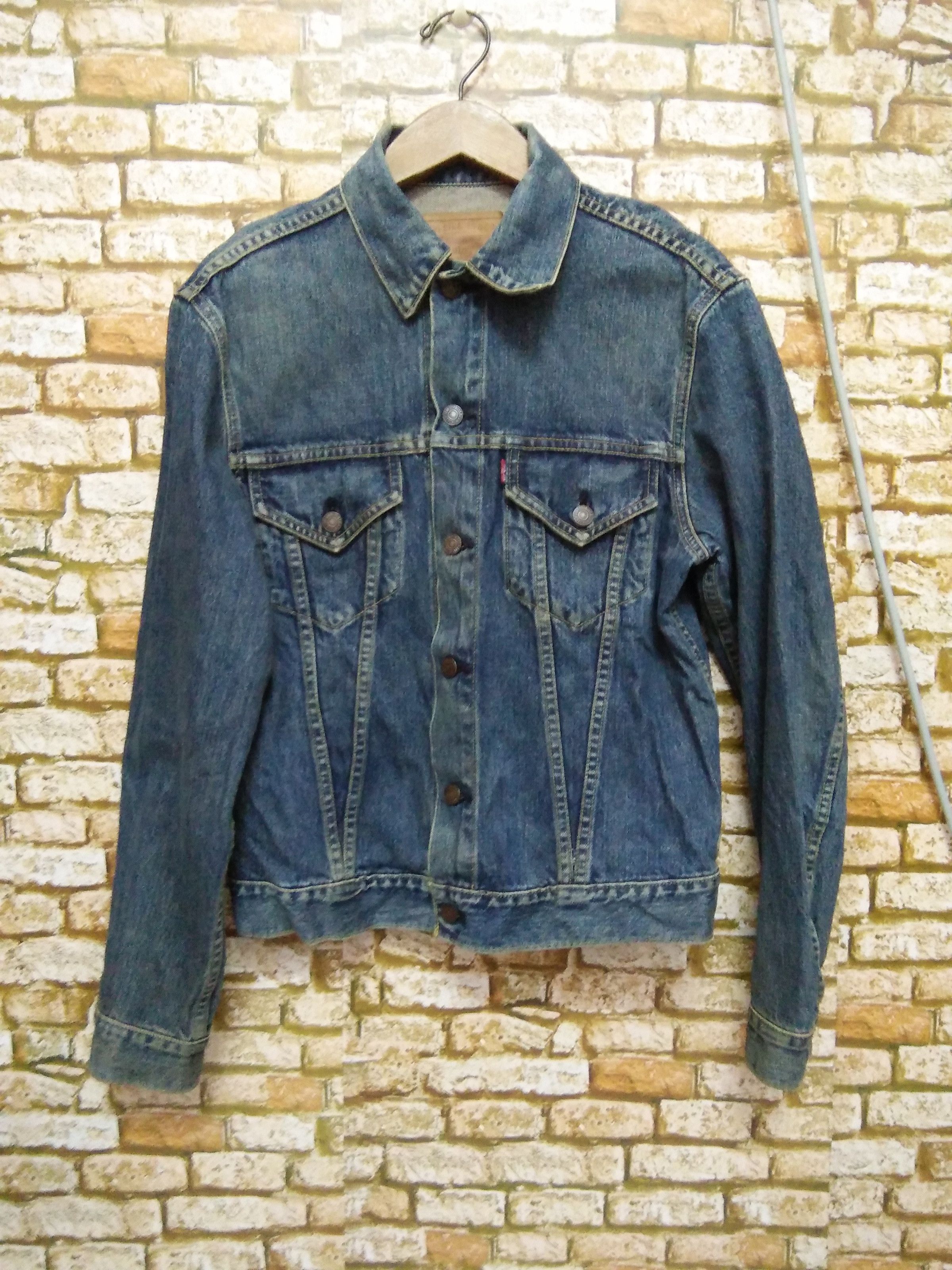 Levi s Vintage Clothing VTG LEVIS 71557 BIG E JACKET DENIM A643 Grailed