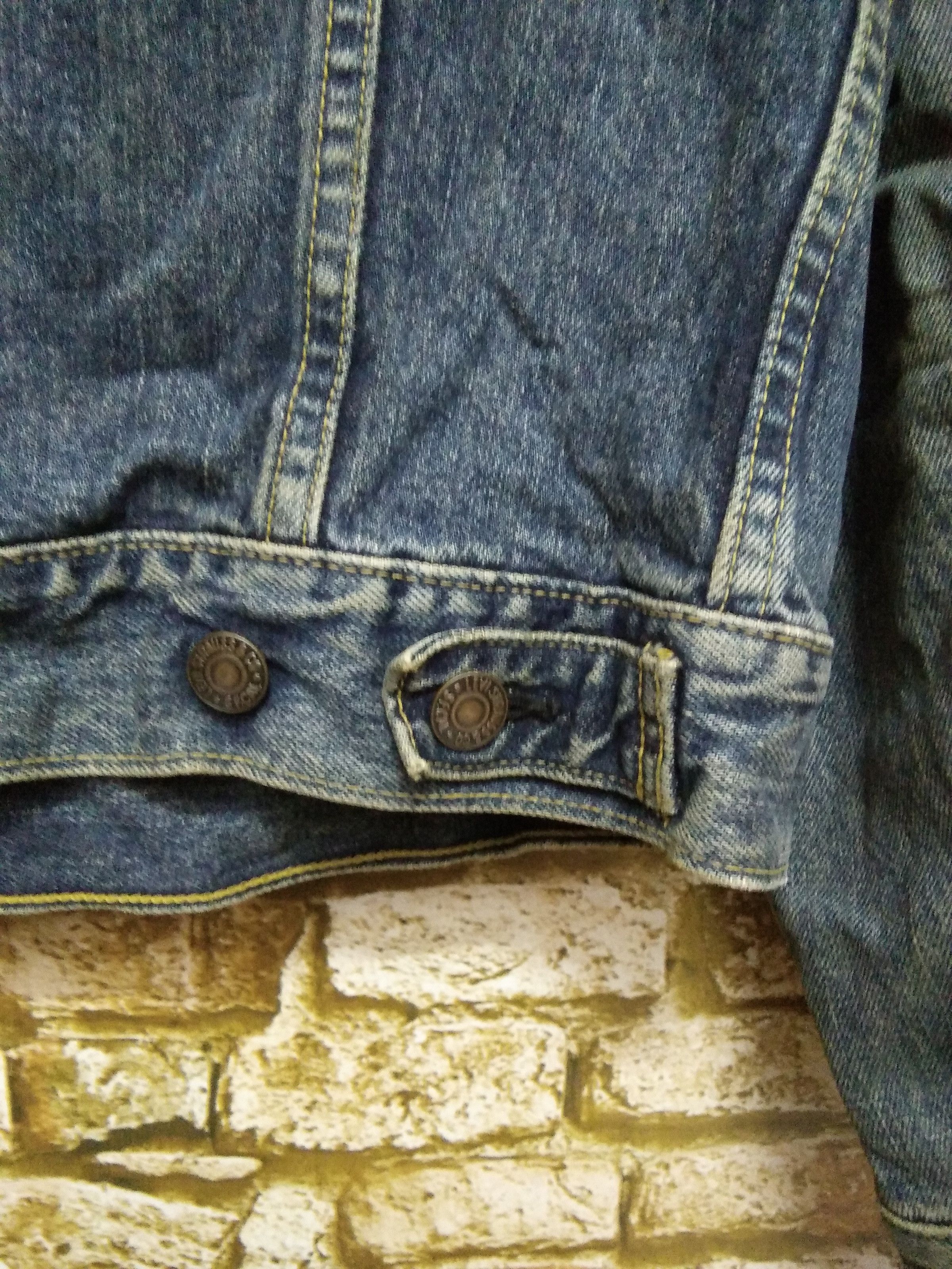 Levi's Vintage Clothing VTG LEVIS 71557 BIG E JACKET DENIM (A643) Size US S / EU 44-46 / 1 - 3 Thumbnail