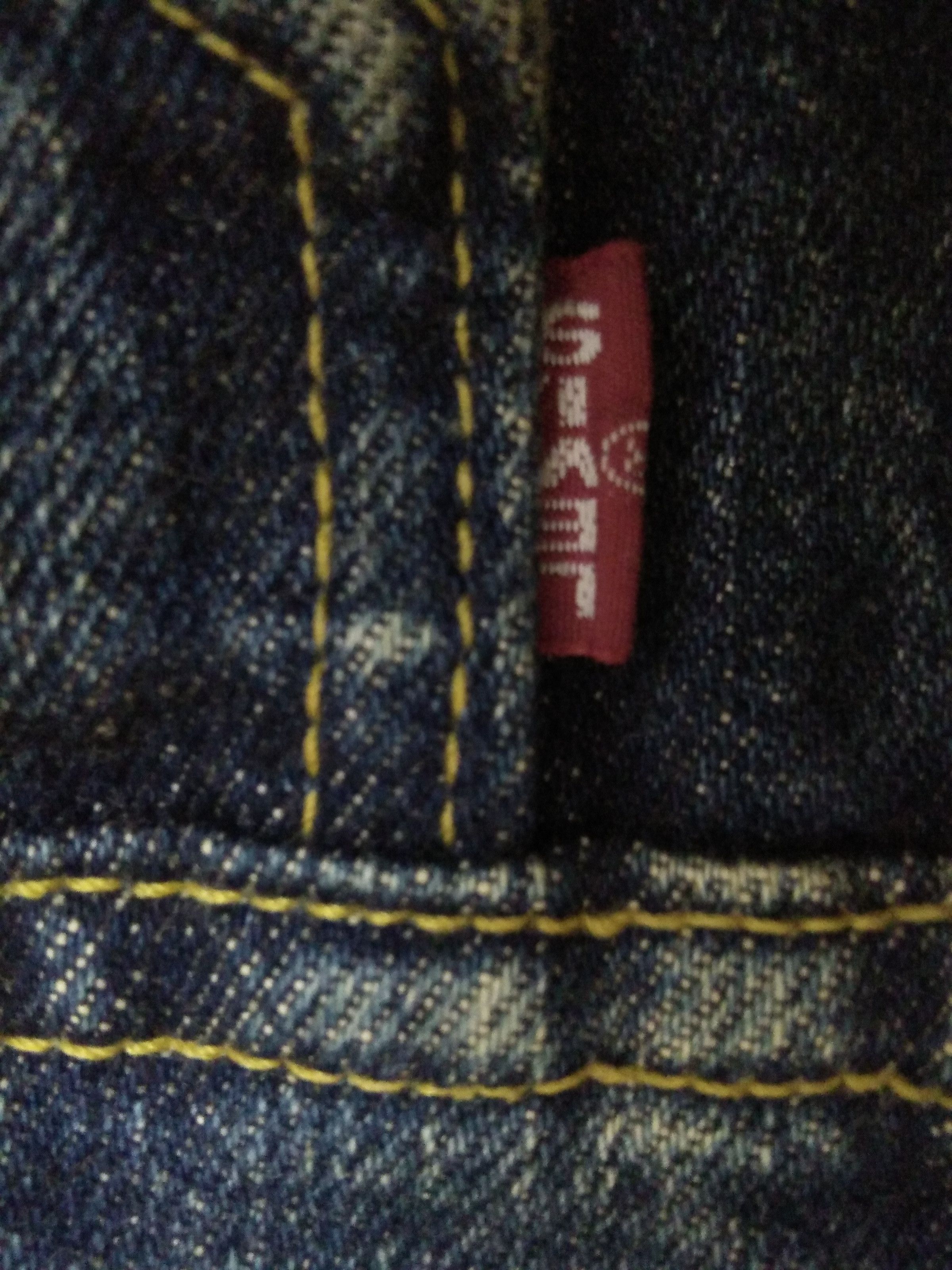 Levi's Vintage Clothing VTG LEVIS 71557 BIG E JACKET DENIM (A643) Size US S / EU 44-46 / 1 - 5 Thumbnail