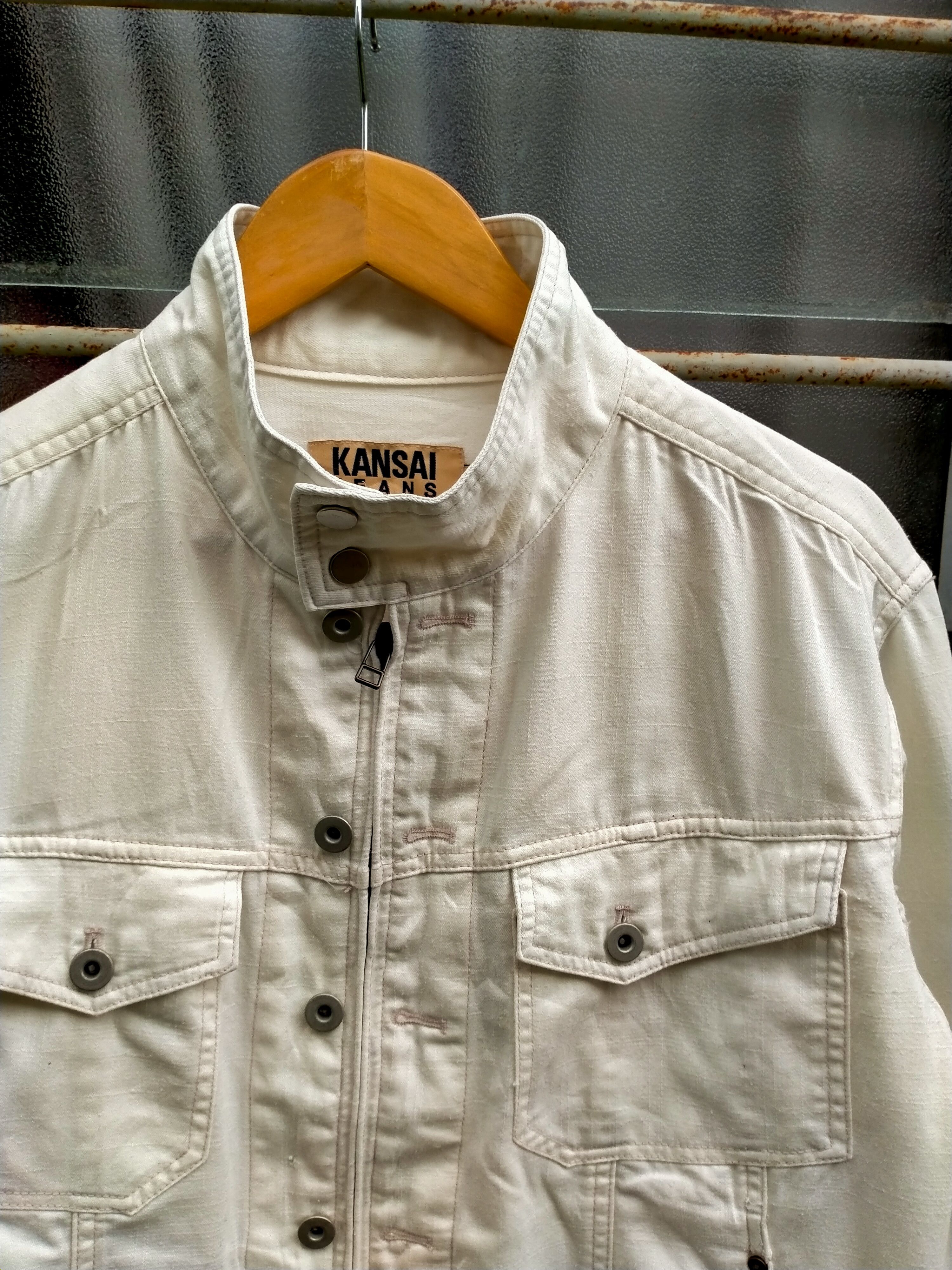 Kansai Yamamoto Kansai Jeans Jacket Zip Up Size US L / EU 52-54 / 3 - 6 Thumbnail