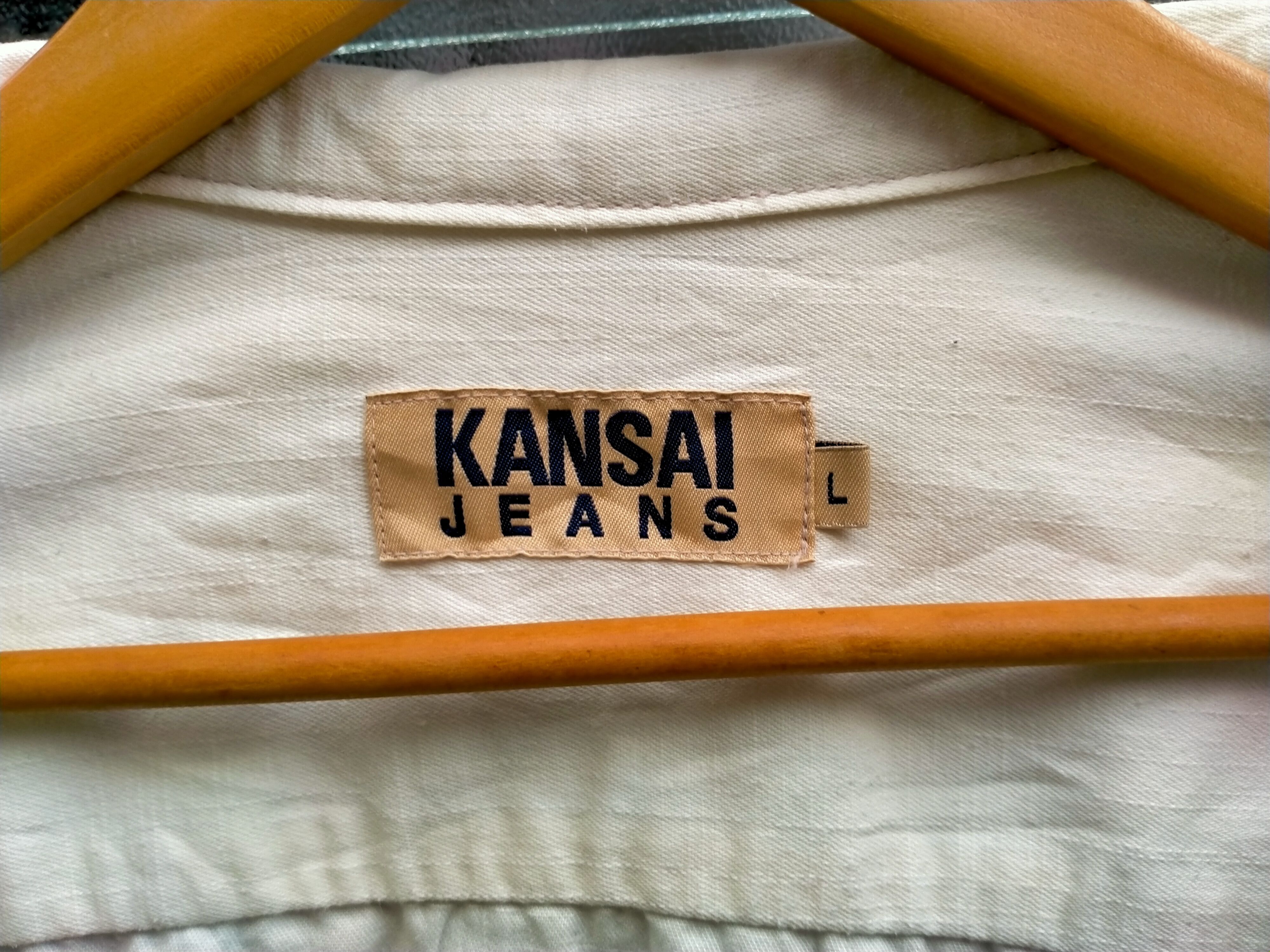 Kansai Yamamoto Kansai Jeans Jacket Zip Up Size US L / EU 52-54 / 3 - 9 Thumbnail