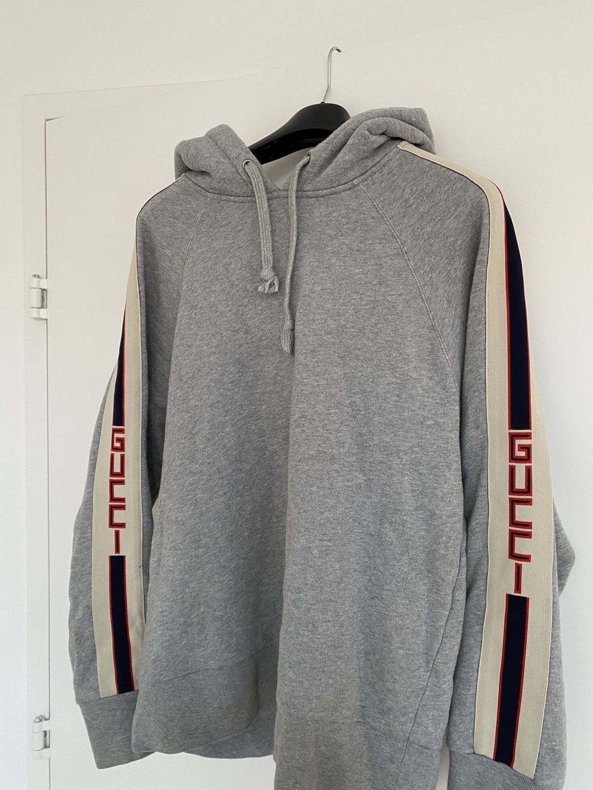Gucci Hoodie - Classic Stripe Motif - Made in Italy