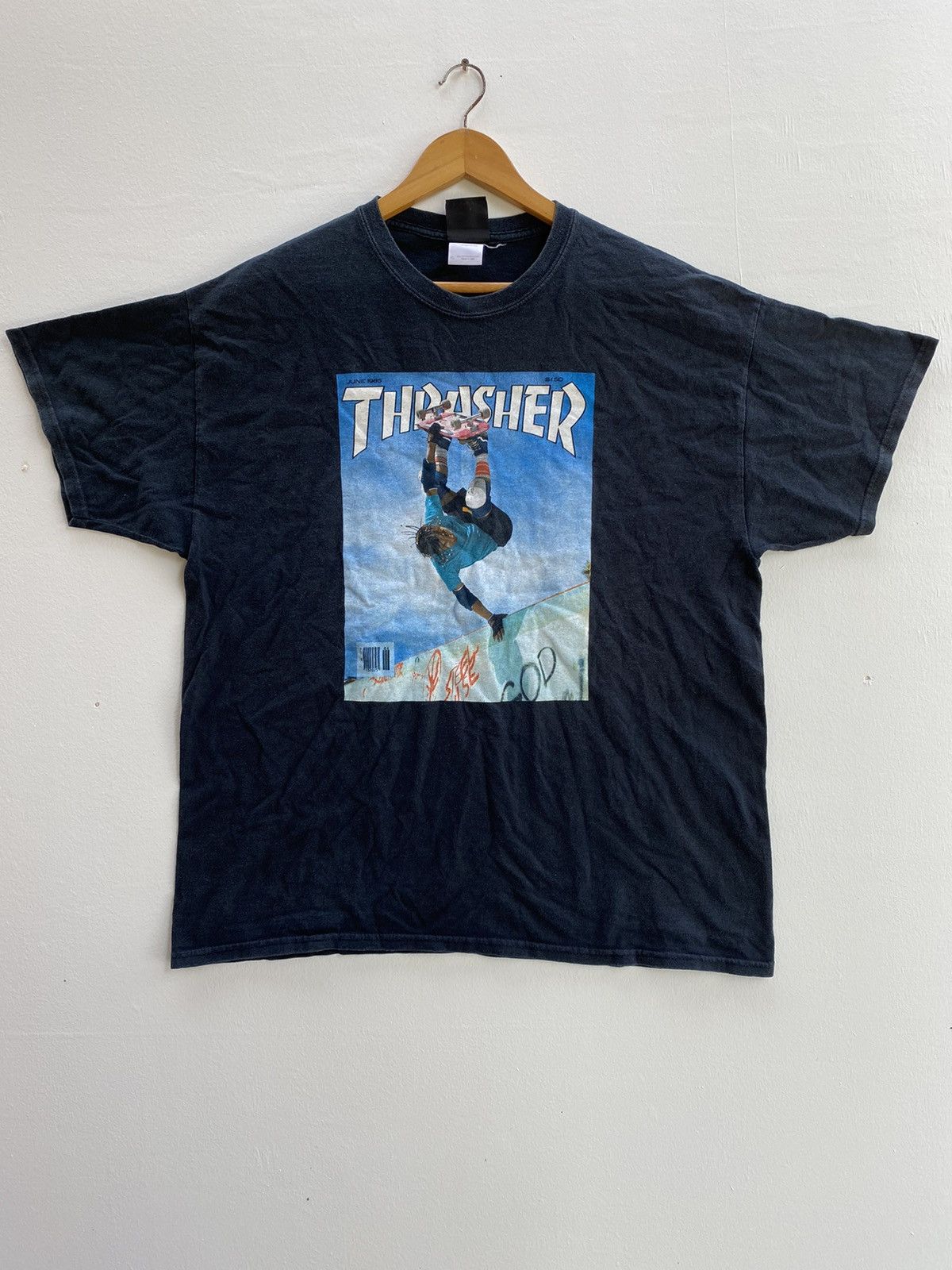 Powell Peralta × Shorty's Skateboards × Thrasher Vintage Y2k Thrasher Magazine Skateboard Tee Size US XL / EU 56 / 4 - 1 Thumbnail
