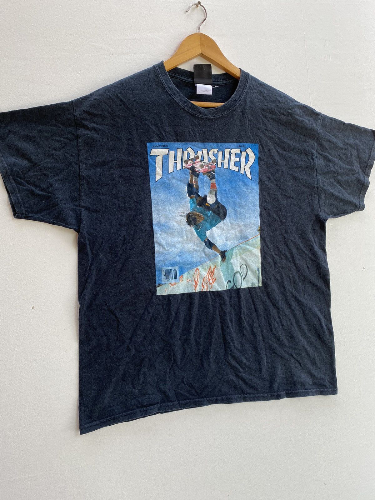Powell Peralta × Shorty's Skateboards × Thrasher Vintage Y2k Thrasher Magazine Skateboard Tee Size US XL / EU 56 / 4 - 3 Thumbnail