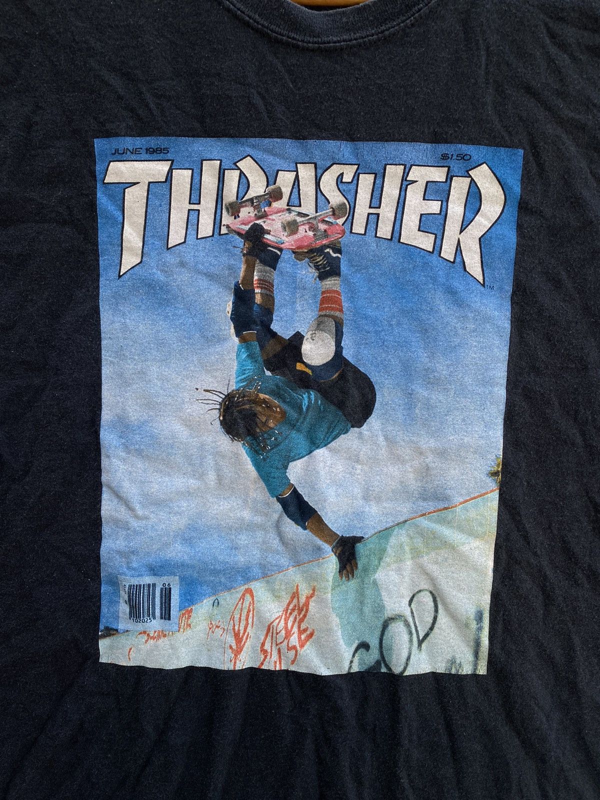 Powell Peralta × Shorty's Skateboards × Thrasher Vintage Y2k Thrasher Magazine Skateboard Tee Size US XL / EU 56 / 4 - 5 Thumbnail