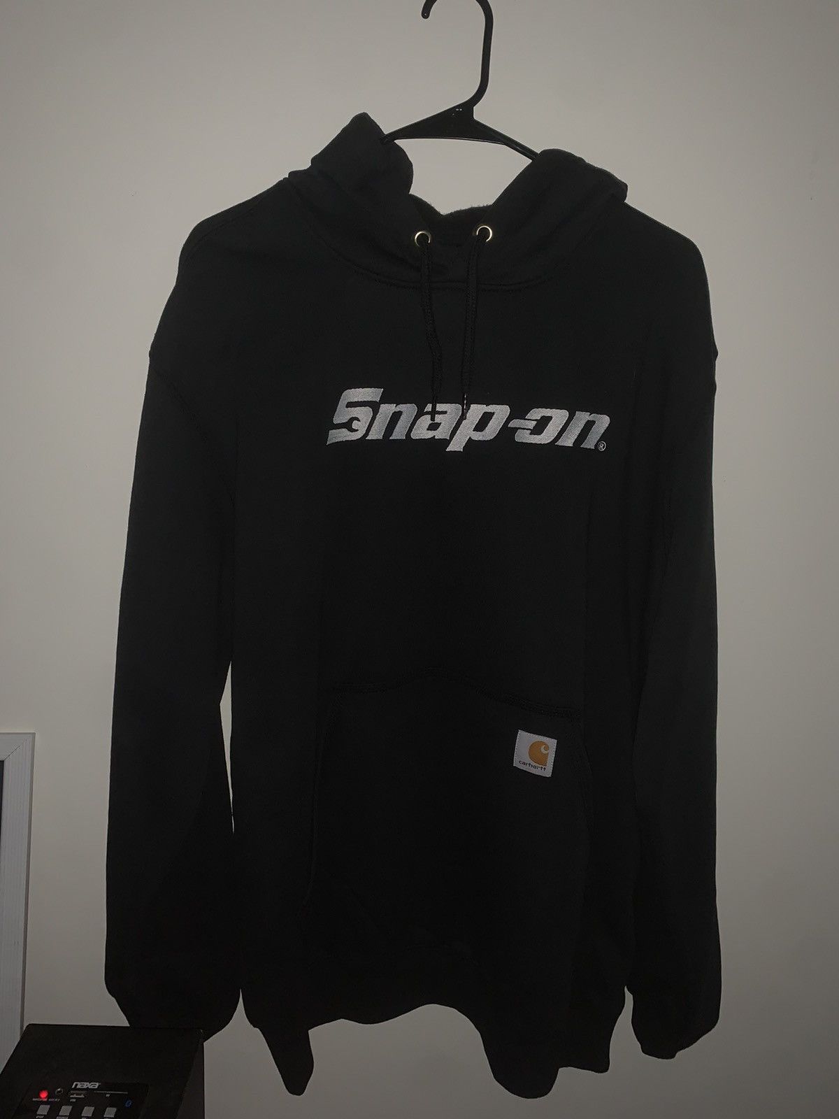 Snap hot sale on hoodie