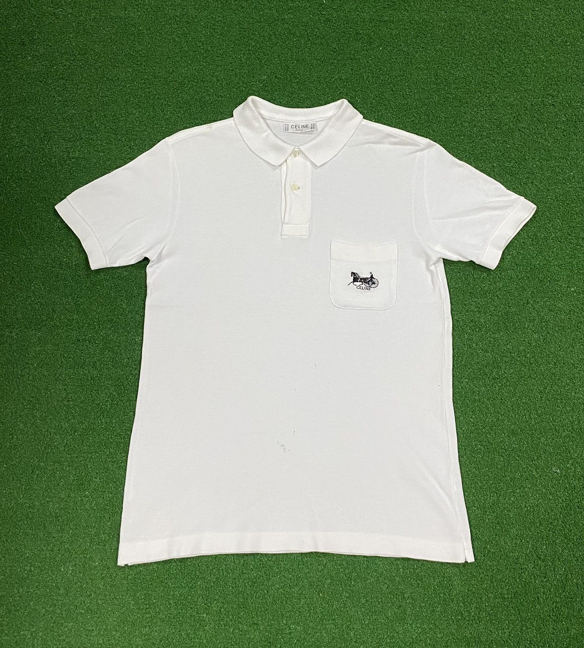 🔥CELINE COLLAR TEE #SKU-A391 DP