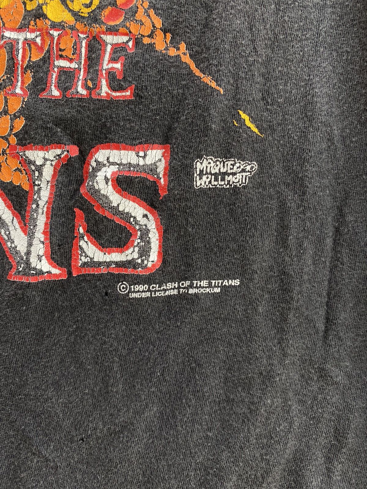 Megadeth × Slayer × Vintage Vintage Clash Of The Titans Europe Tour 1991 Tee Size US XL / EU 56 / 4 - 8 Thumbnail
