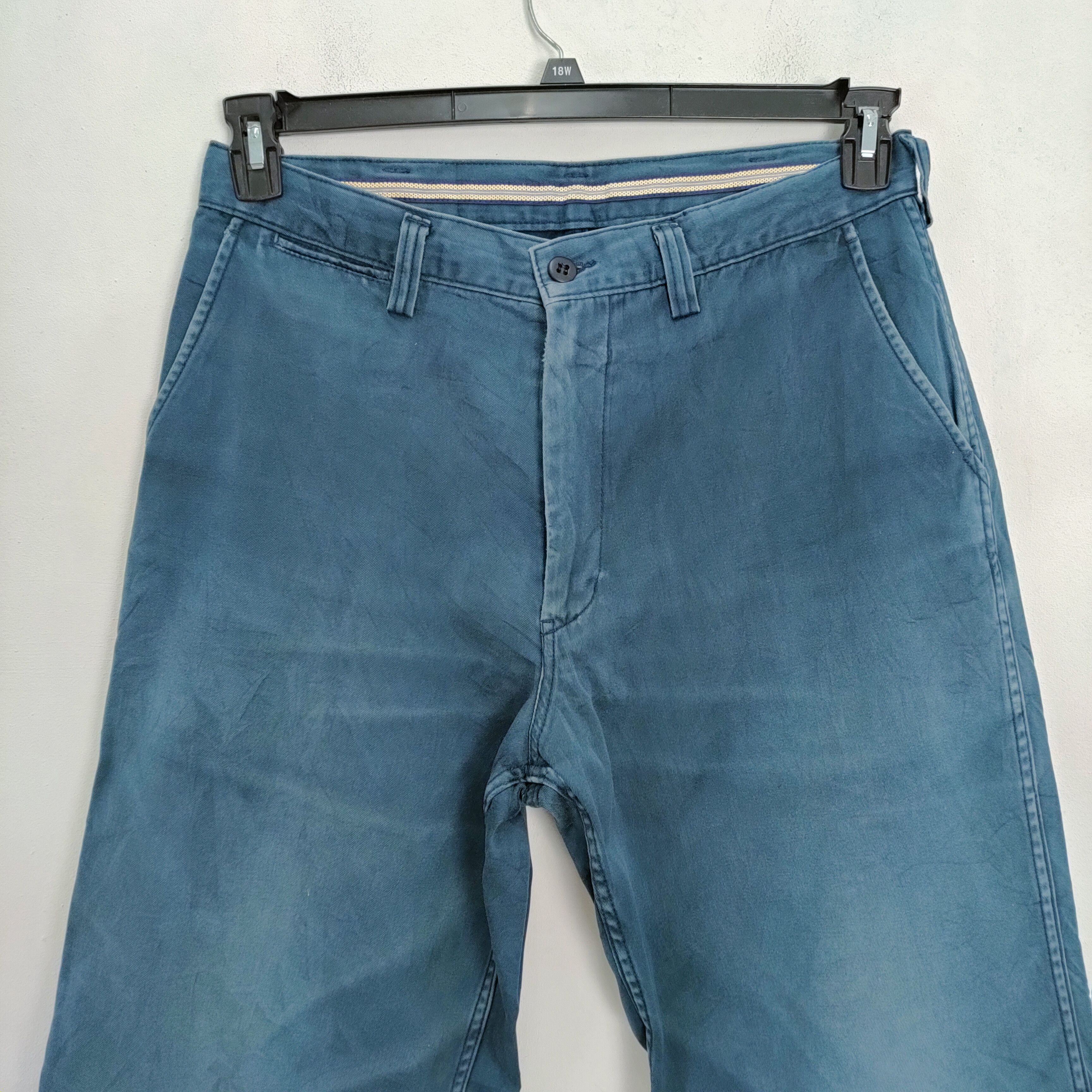 Japanese Brand VINTAGE EVENRIVER FADED TRUSERS CHINO PANTS Size US 34 / EU 50 - 2 Thumbnail