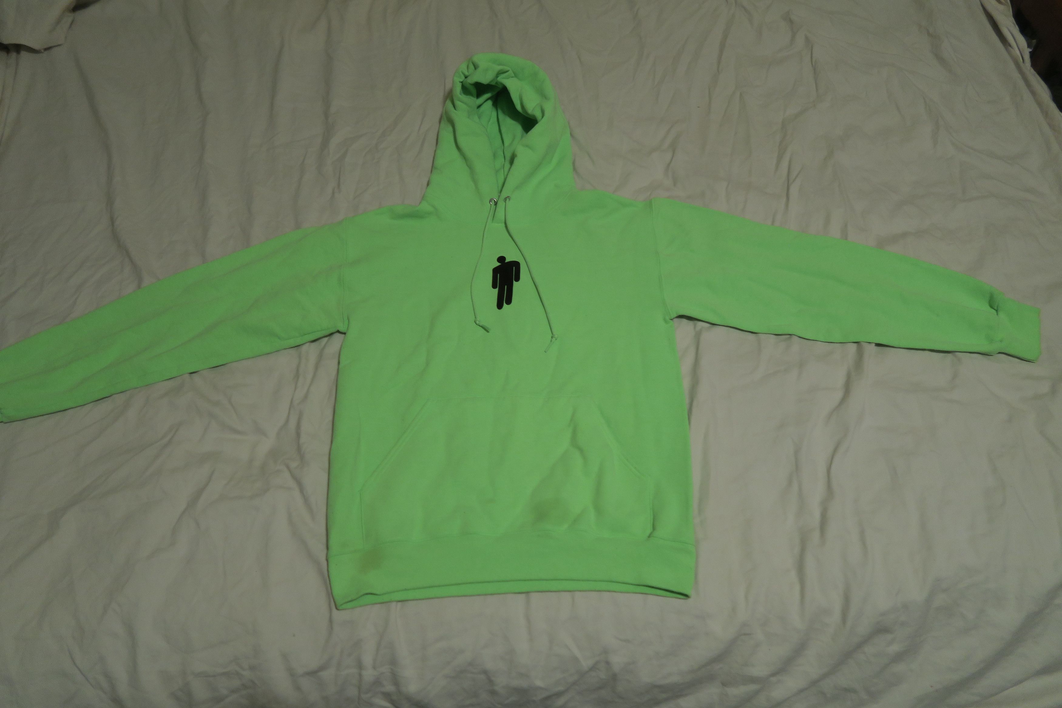 Billie Eilish Neon Green Rare 2018 Billie Eilish Hoodie Grailed