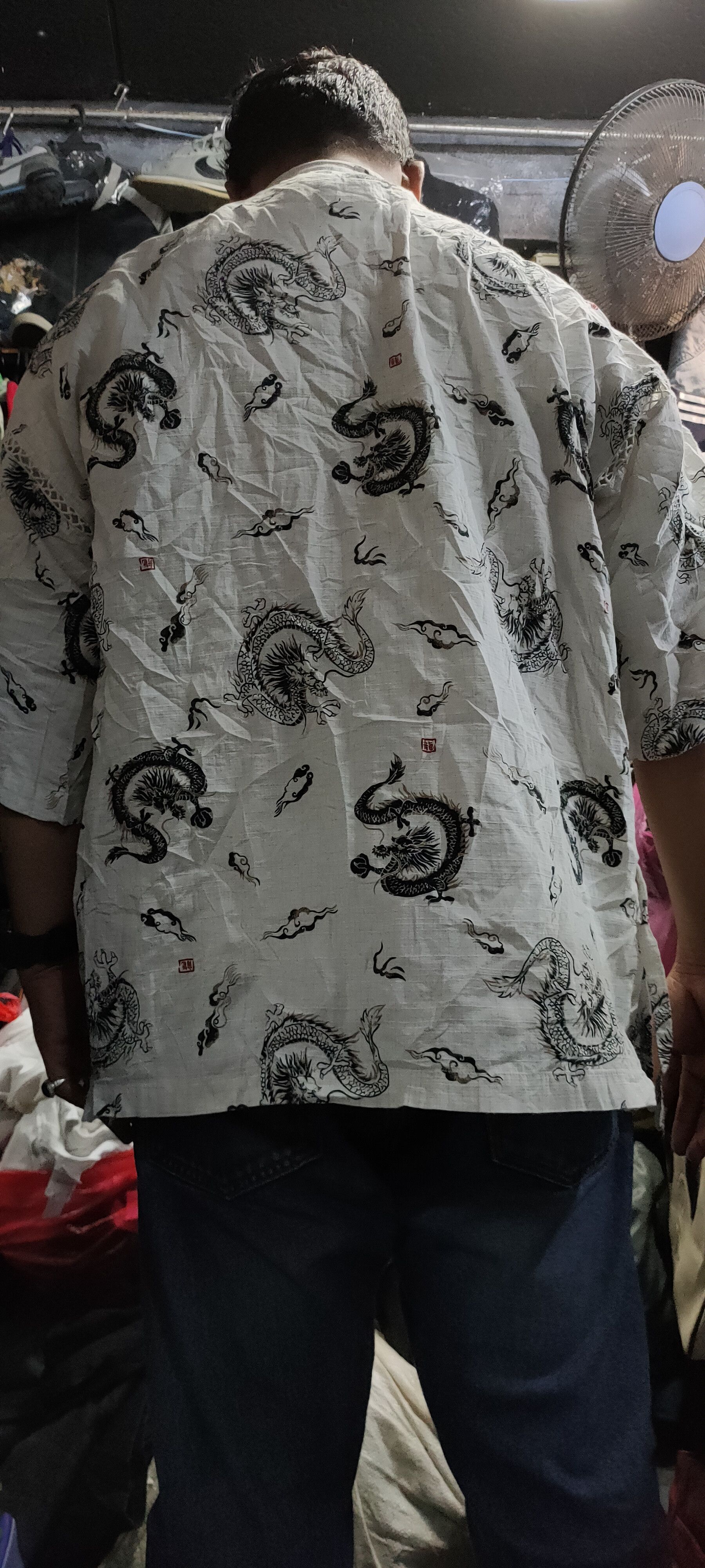 Japanese Brand × Vintage Kimono Japan dragon Size US L / EU 52-54 / 3 - 5 Thumbnail