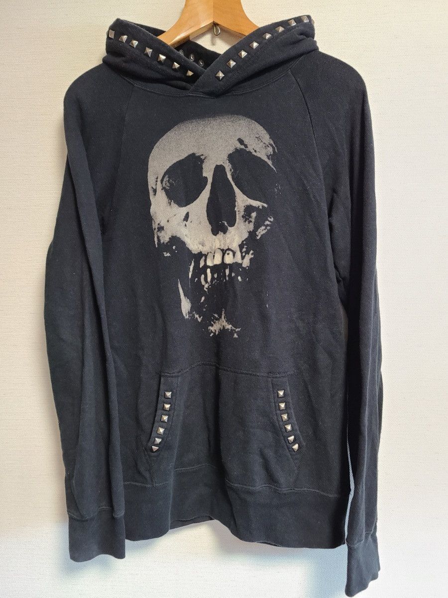 Hysteric Glamour Hysteric Glamour Studded Skull Berry Hoodie | Grailed