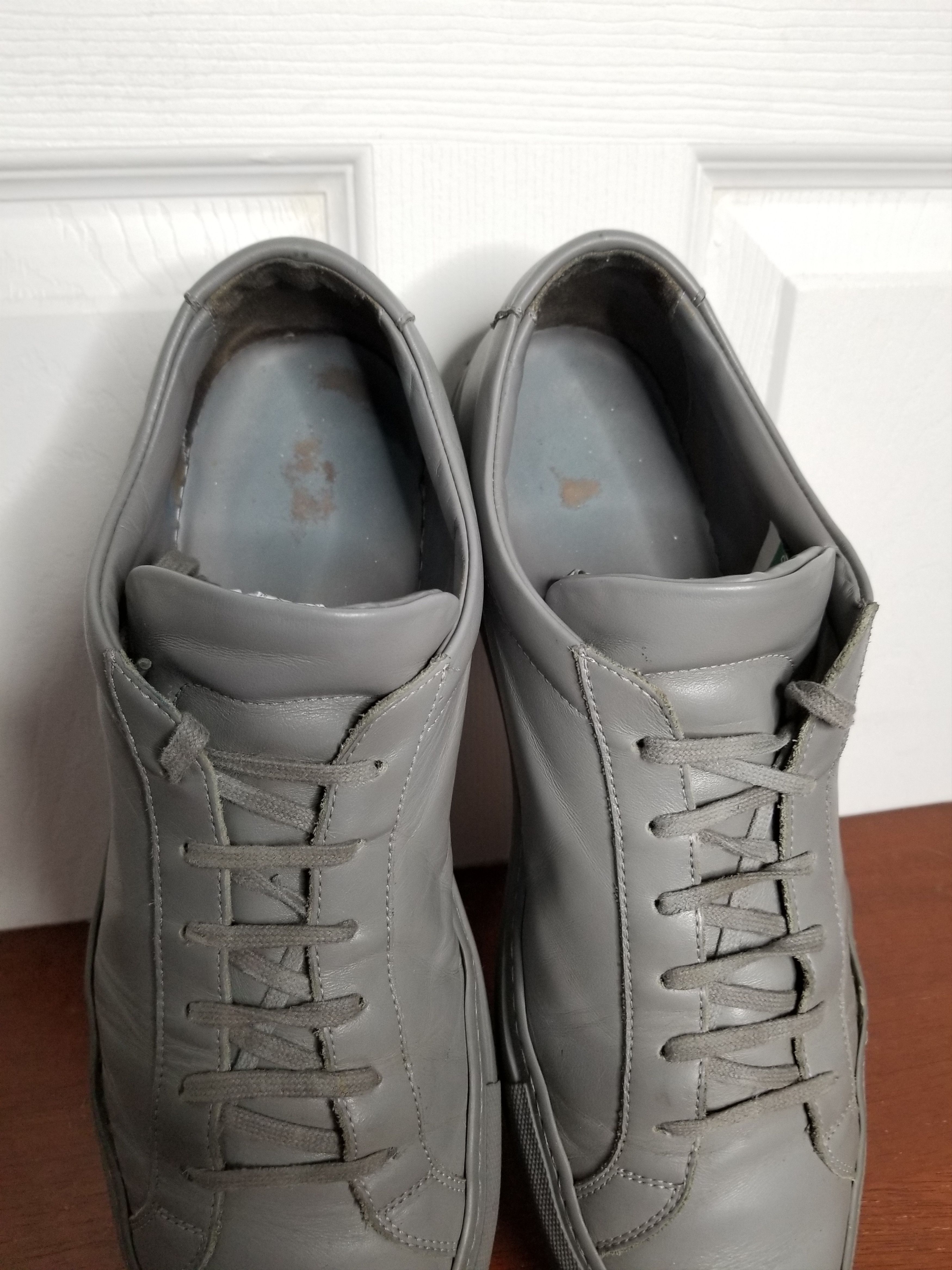 Common Projects Common Projects Achilles Low Lace Up Leather Sneakers Size US 11 / EU 44 - 13 Thumbnail
