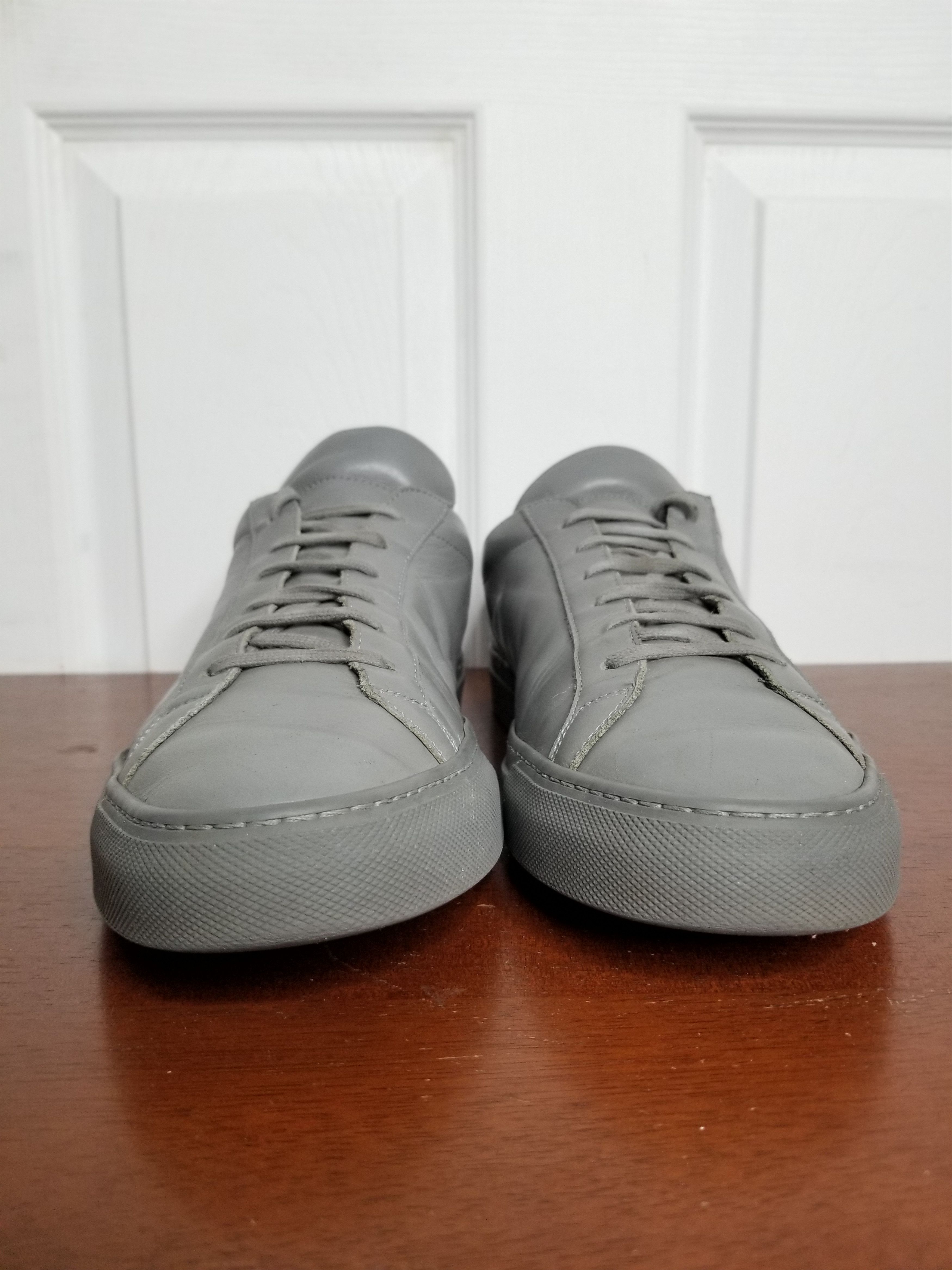 Common Projects Common Projects Achilles Low Lace Up Leather Sneakers Size US 11 / EU 44 - 5 Thumbnail