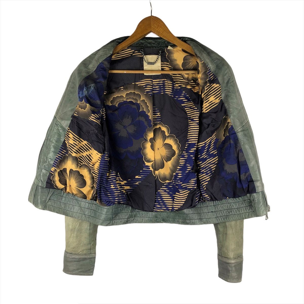 Genuine Leather × Ted Baker Ted Baker Leather Biker Jacket Size US XS / EU 42 / 0 - 8 Thumbnail