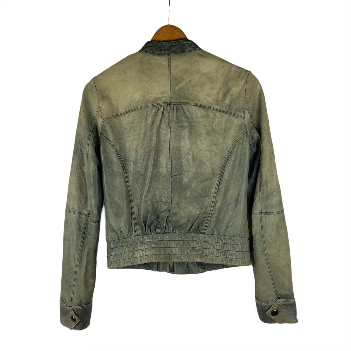Genuine Leather × Ted Baker Ted Baker Leather Biker Jacket Size US XS / EU 42 / 0 - 2 Thumbnail