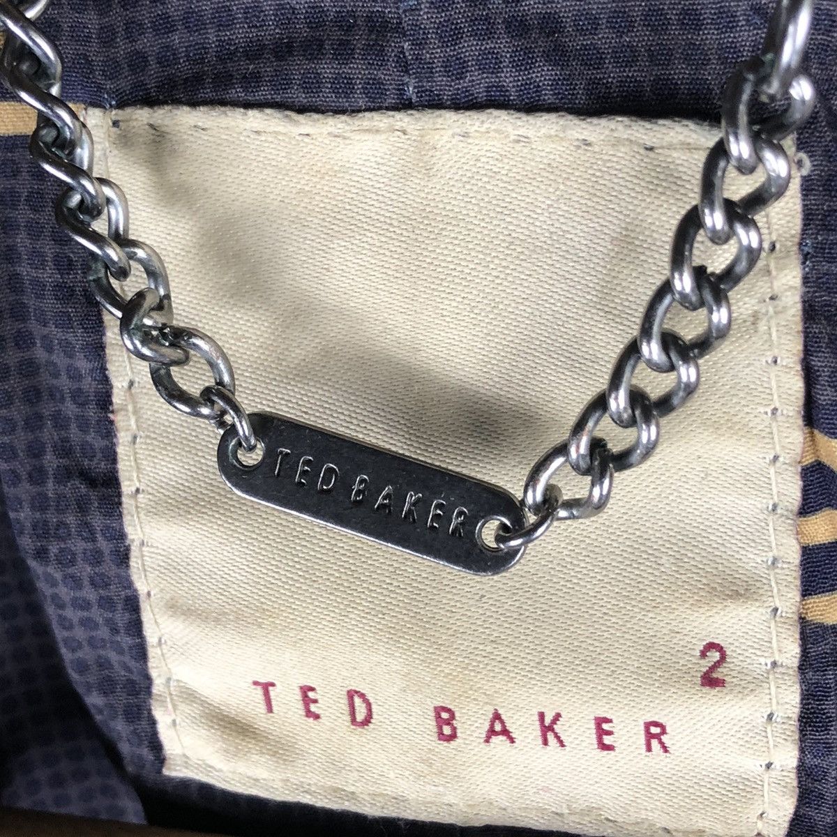 Genuine Leather × Ted Baker Ted Baker Leather Biker Jacket Size US XS / EU 42 / 0 - 18 Thumbnail