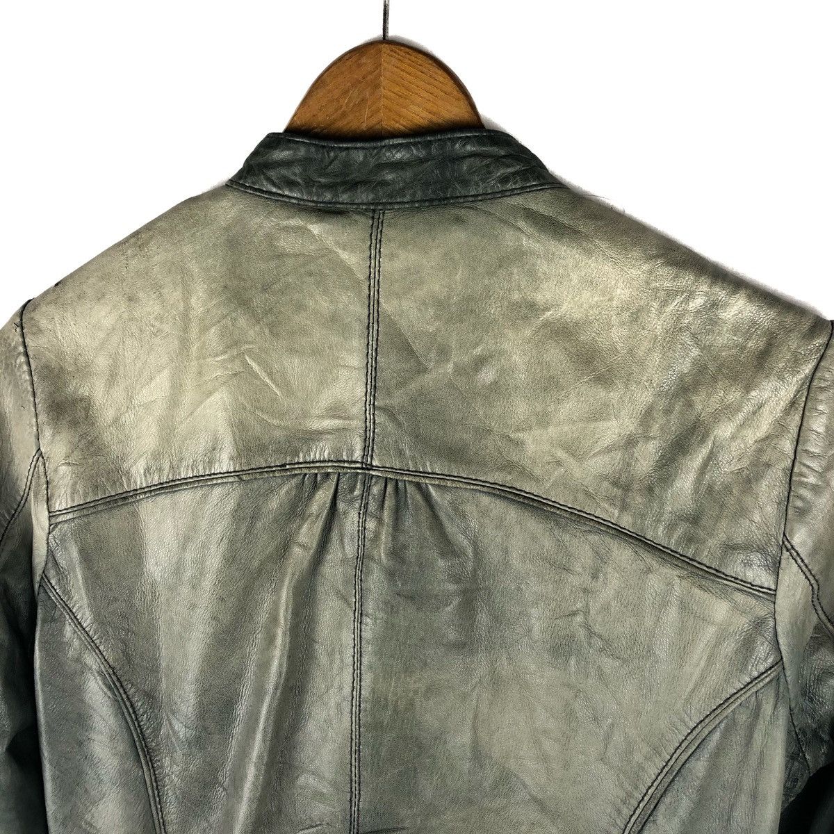 Genuine Leather × Ted Baker Ted Baker Leather Biker Jacket Size US XS / EU 42 / 0 - 14 Thumbnail