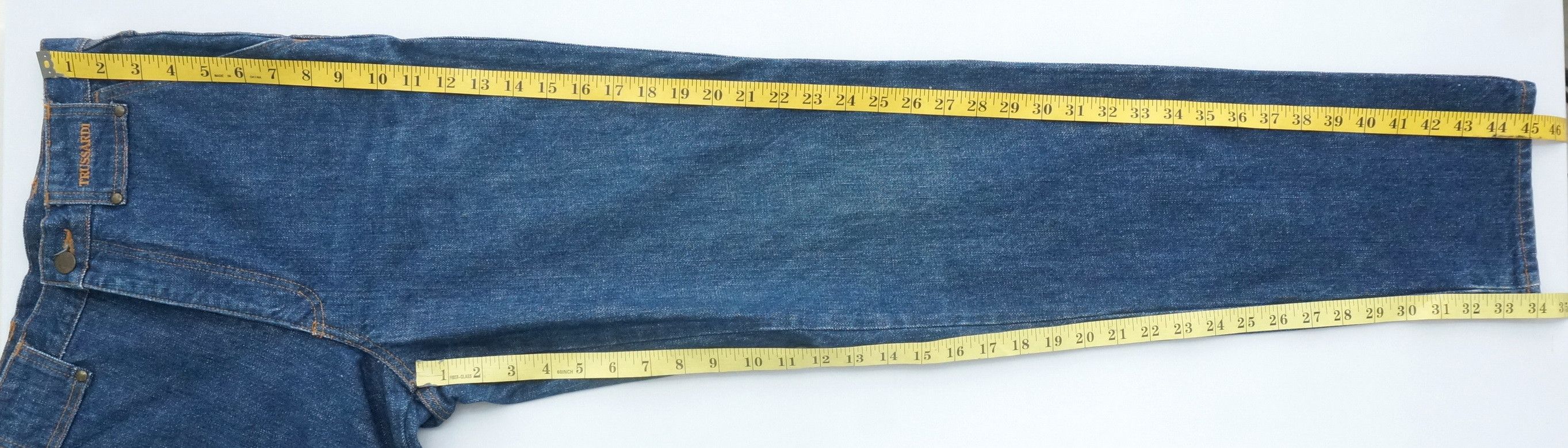 Other Vtg! TRUSSARDI Classic Late 80s High Waisted Women's Jeans Size US 28 / EU 44 - 8 Thumbnail