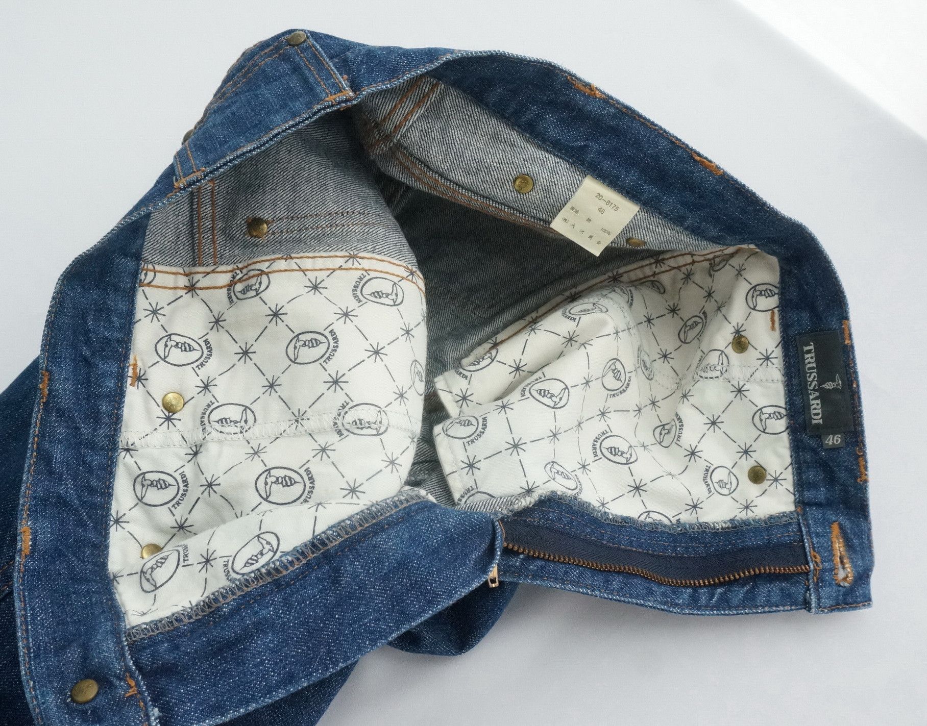 Other Vtg! TRUSSARDI Classic Late 80s High Waisted Women's Jeans Size US 28 / EU 44 - 12 Thumbnail