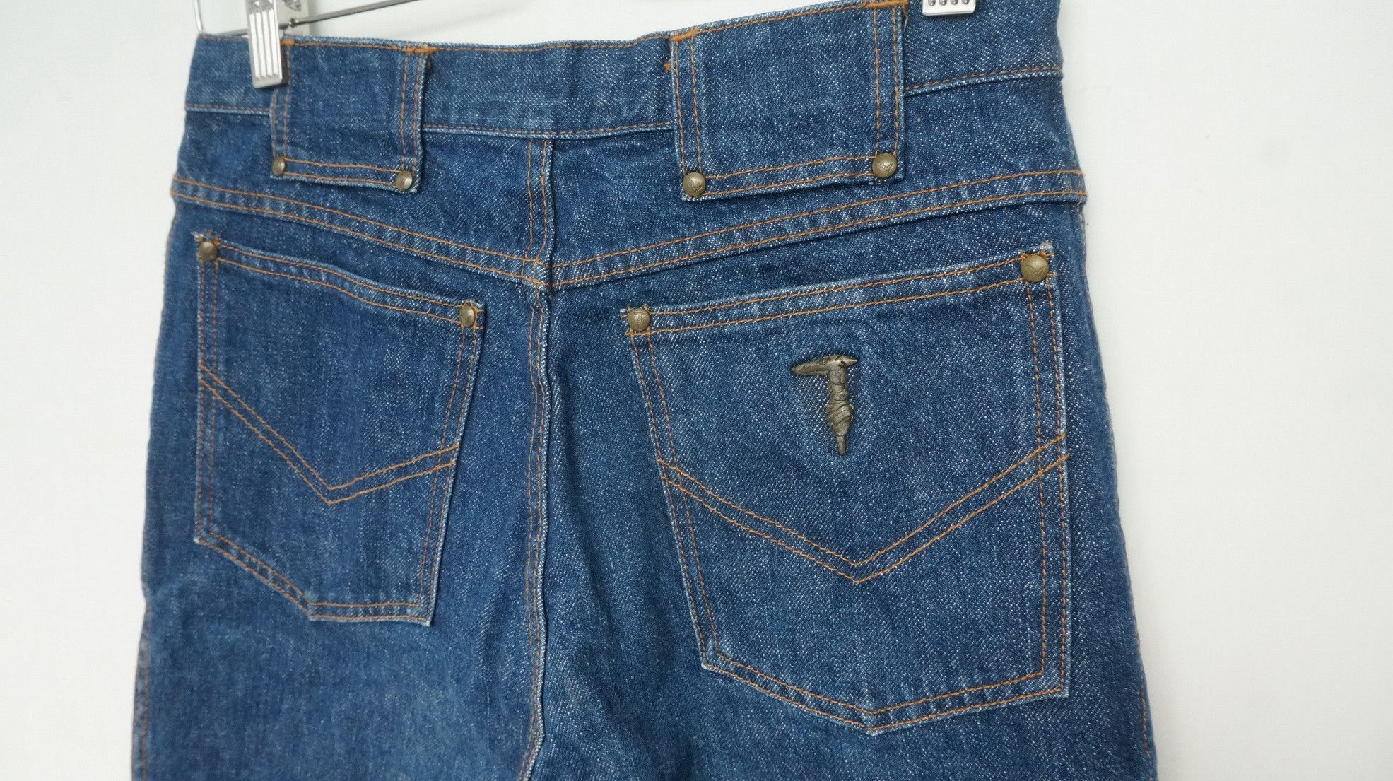 Other Vtg! TRUSSARDI Classic Late 80s High Waisted Women's Jeans Size US 28 / EU 44 - 5 Thumbnail