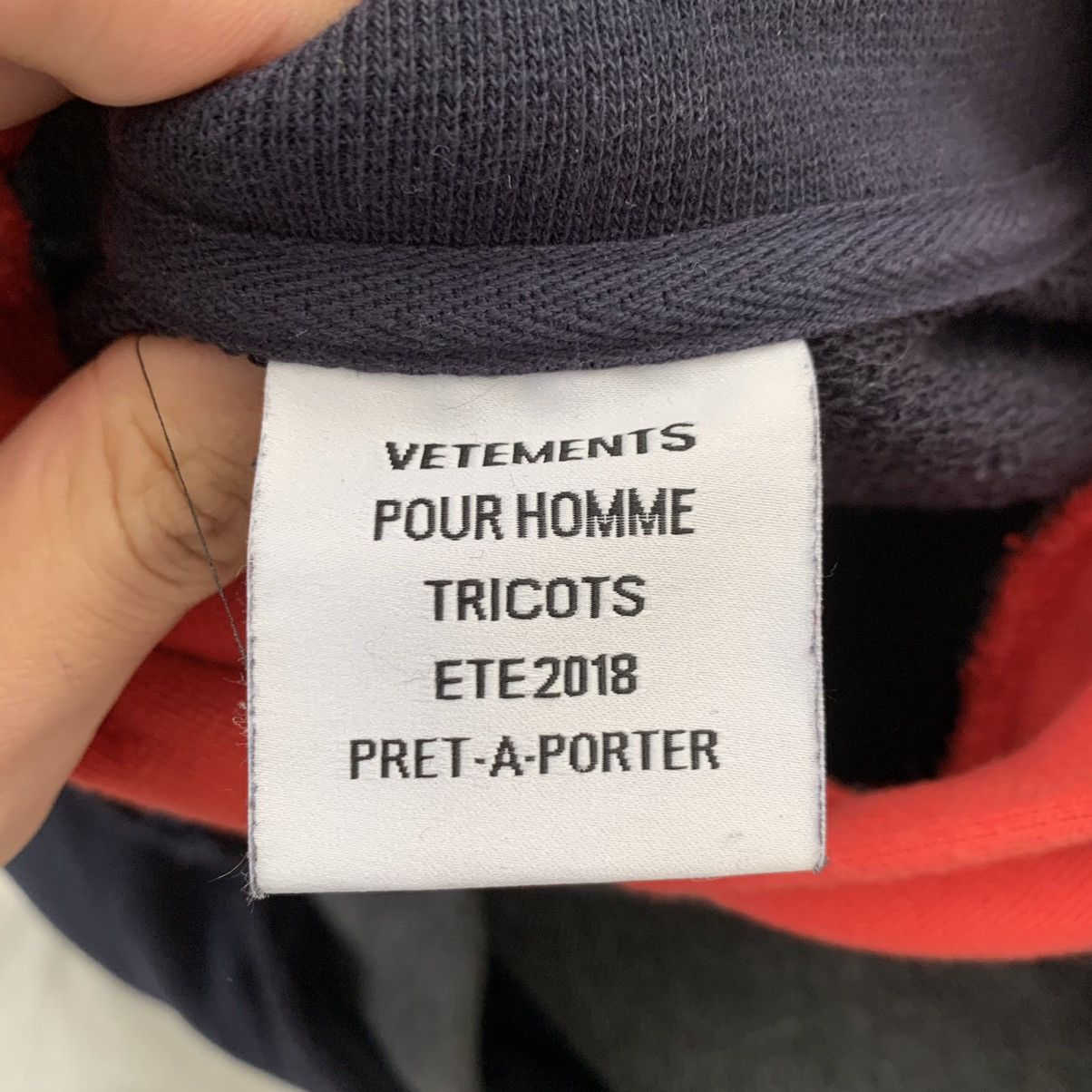 Vetements UFO Multicolour Reversible Hoodie Size US XS / EU 42 / 0 - 3 Thumbnail