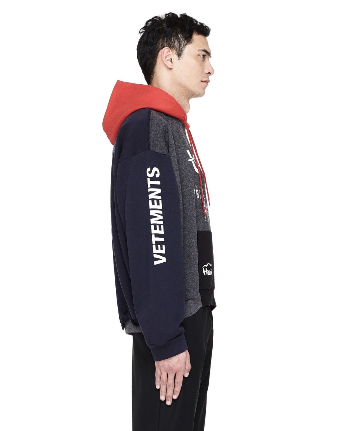 Vetements UFO Multicolour Reversible Hoodie Size US XS / EU 42 / 0 - 11 Thumbnail