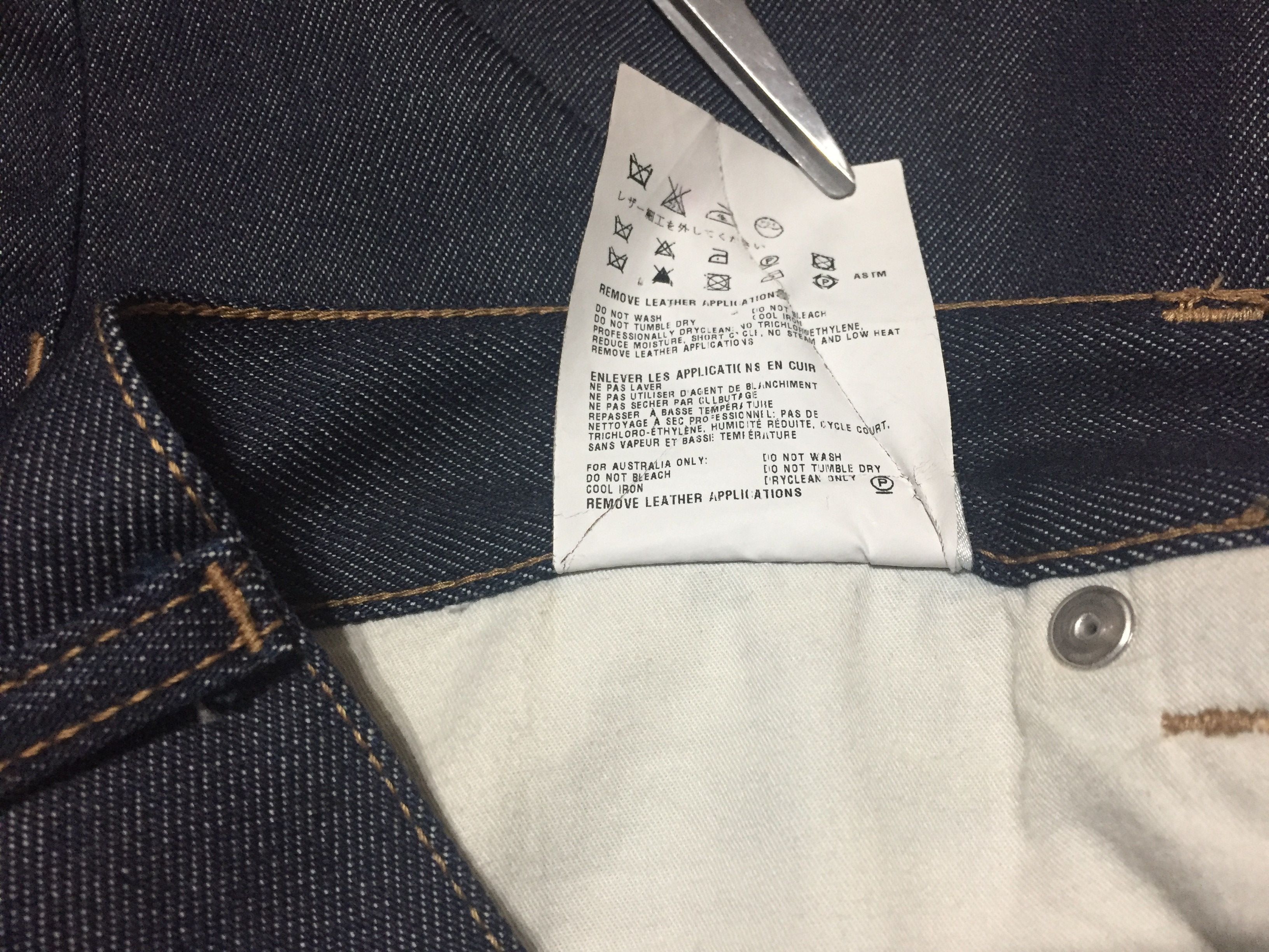 Prada Prada Wool Jeans Pants Trousers Denim Size US 34 / EU 50 - 9 Thumbnail