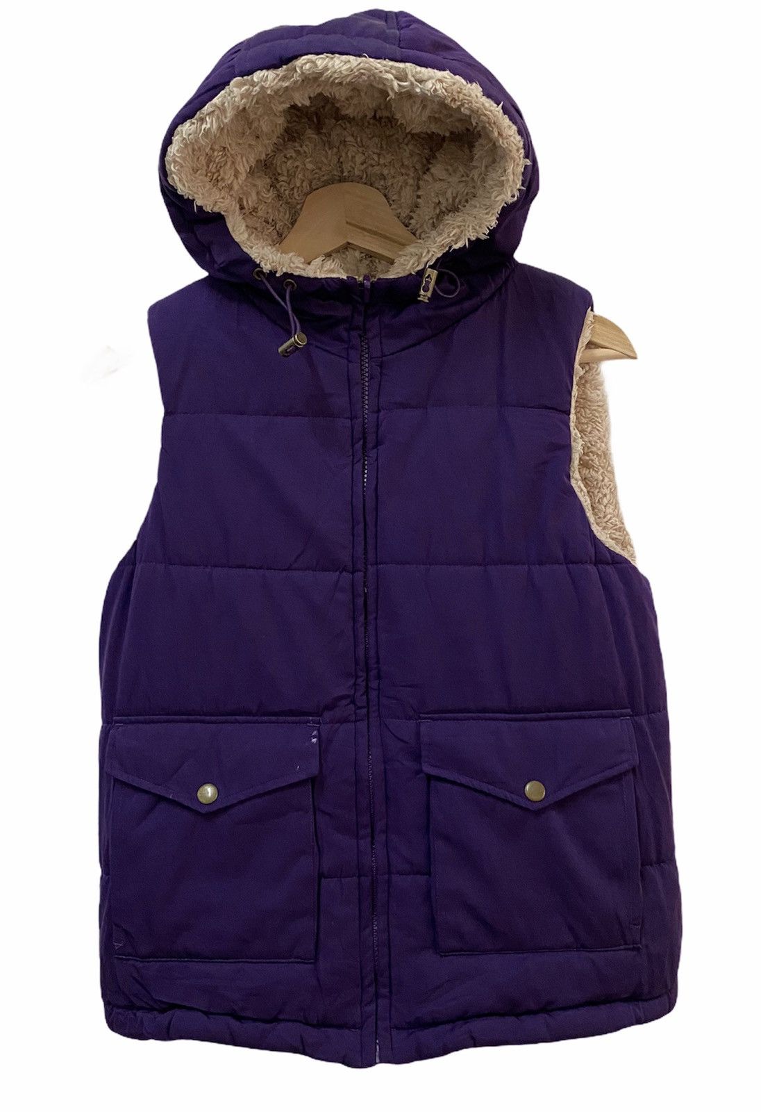 Japanese Brand × Vintage Vintage Oatmeal Deep Pile Retro Design Vests Jacket Size US XS / EU 42 / 0 - 3 Thumbnail
