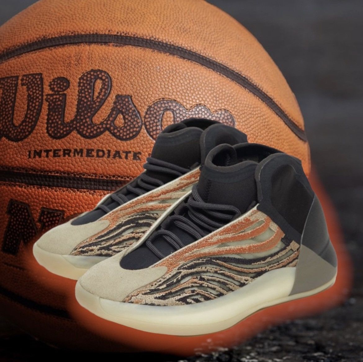 Adidas Yeezy QTTM “Flash Orange”