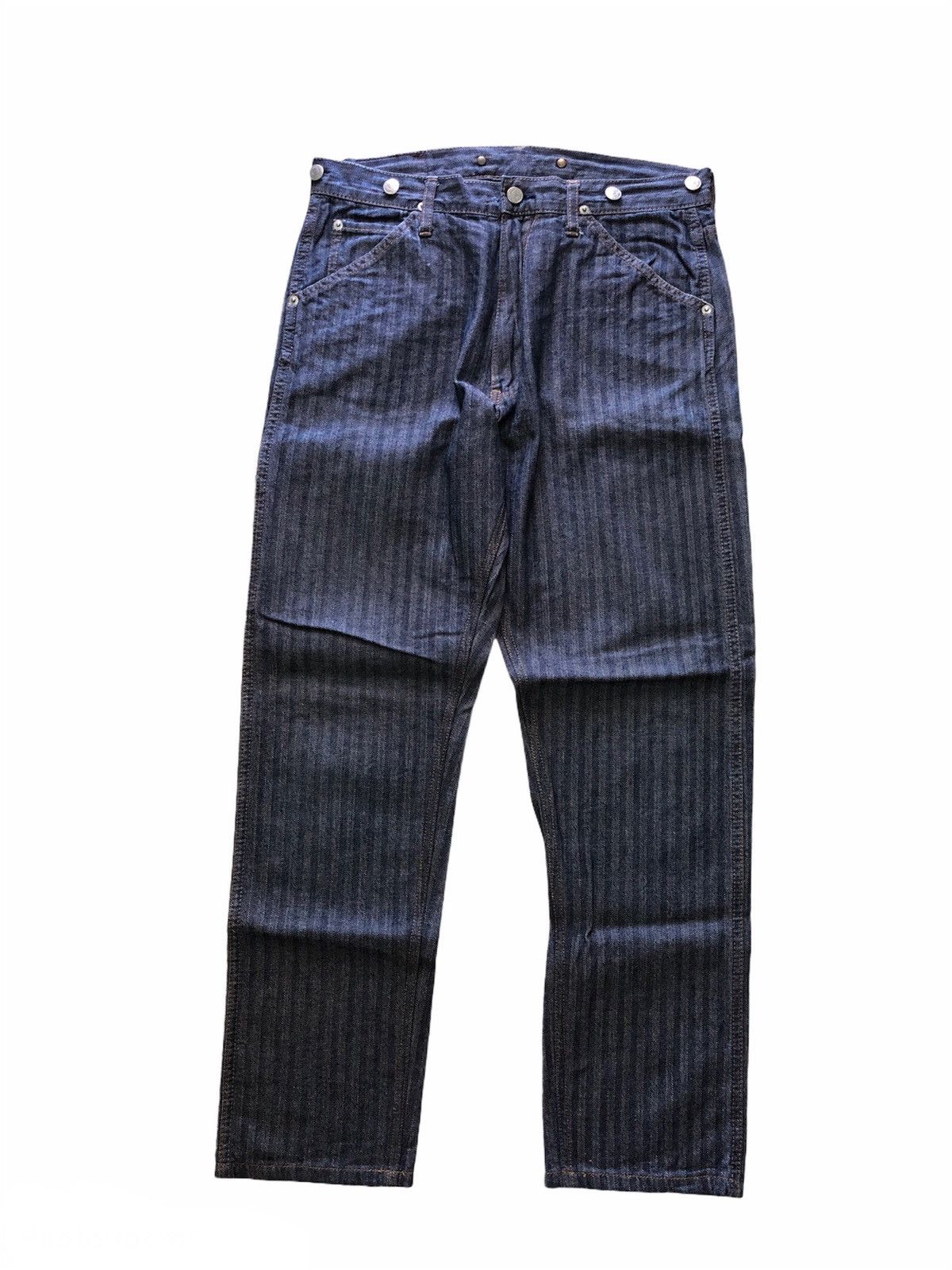 Hysteric Glamour Hysteric Glamour Work Wear Carpenter Denim Pants Size US 32 / EU 48 - 2 Thumbnail