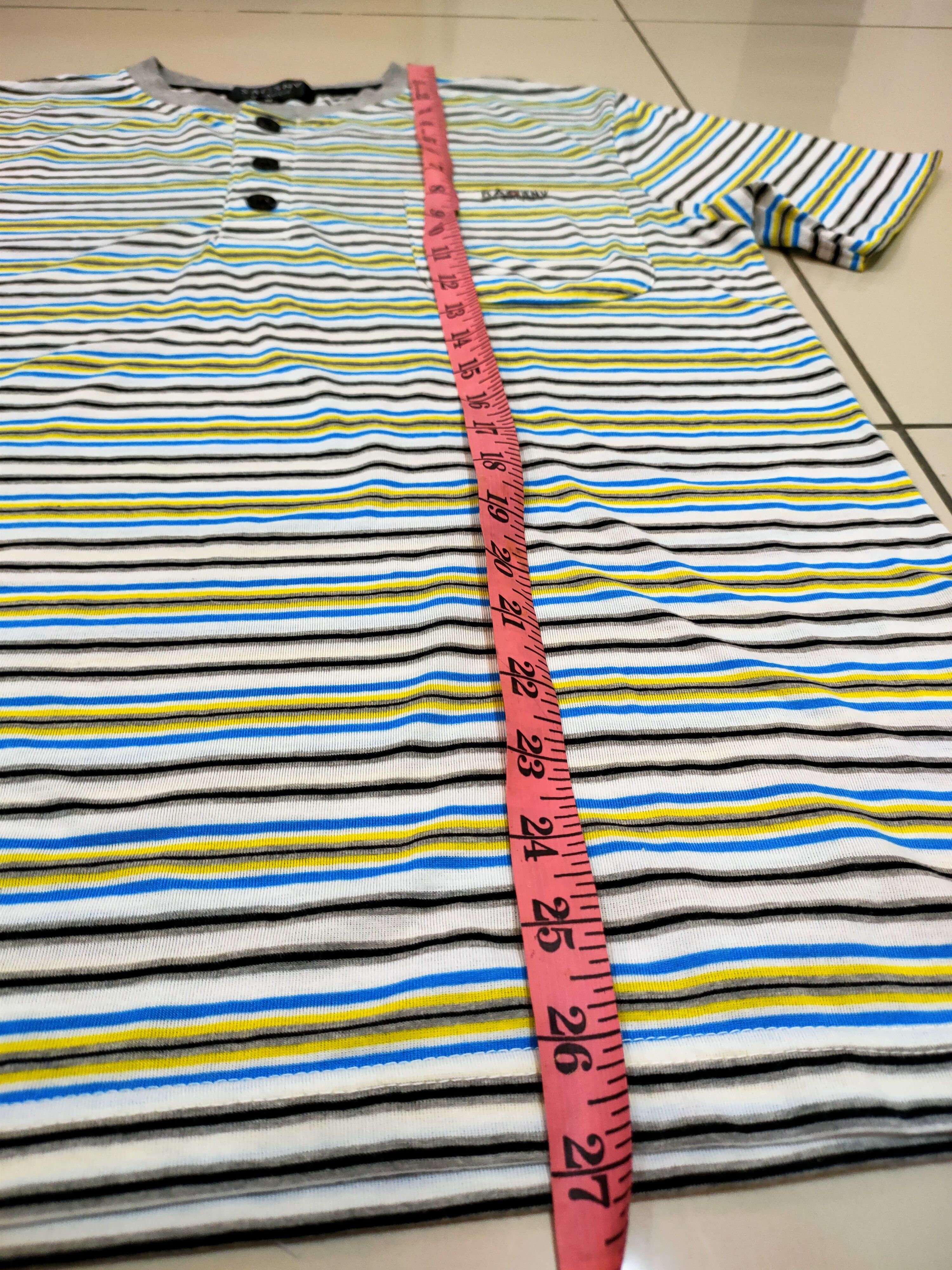 Y's for Men × Yohji Yamamoto Y'SACCS SACCSNY YOHJI YAMAMOTO STRIPE POCKET SHIRT Size US M / EU 48-50 / 2 - 9 Thumbnail