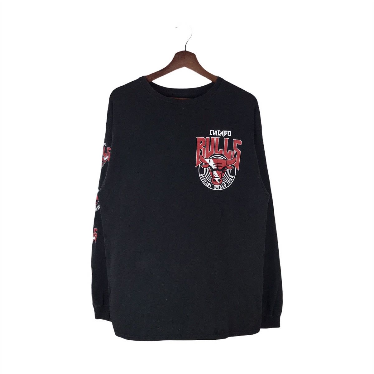 NBA Vintage Chicago Bulls Long Sleeve Size US M / EU 48-50 / 2 - 1 Thumbnail