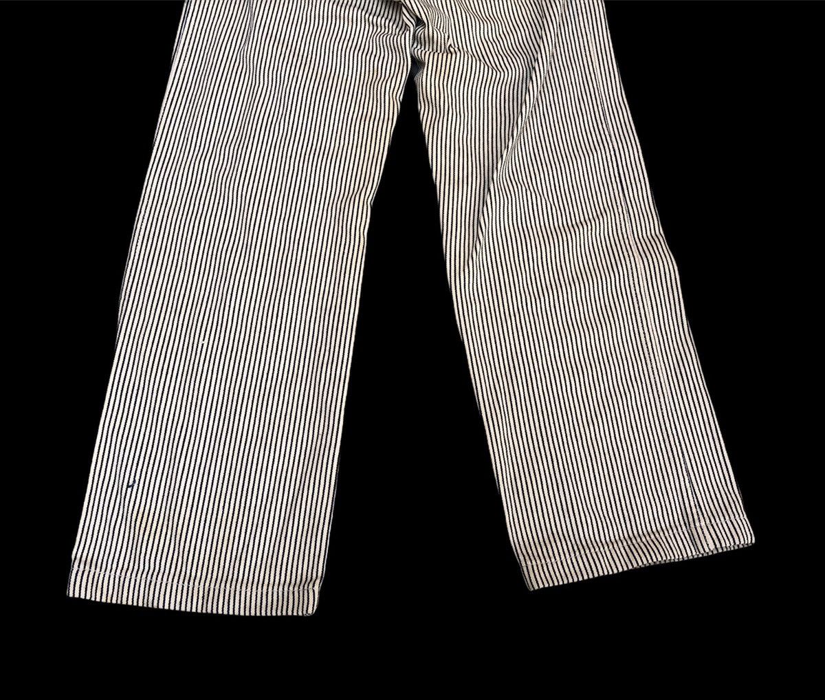 Japanese Brand Japanese Hickory Straight Cut US Navy Style Workers Pants Size US 27 - 7 Thumbnail