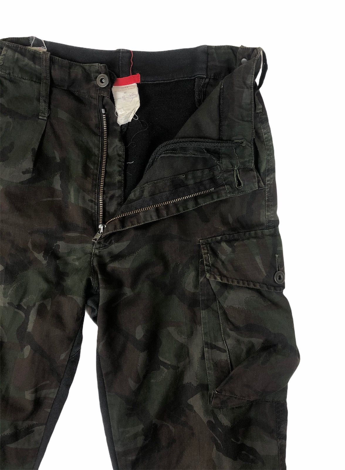 Designer × Japanese Brand Vintage 0044 Rue Jean Pierre Timbaud Hyrid Camo Cargo Pants Size US 32 / EU 48 - 6 Thumbnail